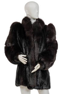Duvalls Kanas City Mink Coat Vintage: Duvall's Kansas City mink coat, with full lining length from top of collar 30 in. shoulder width 20 in. sleeve length 24 in. Provenance: Property from the collection of a Bulverde, Texas lady