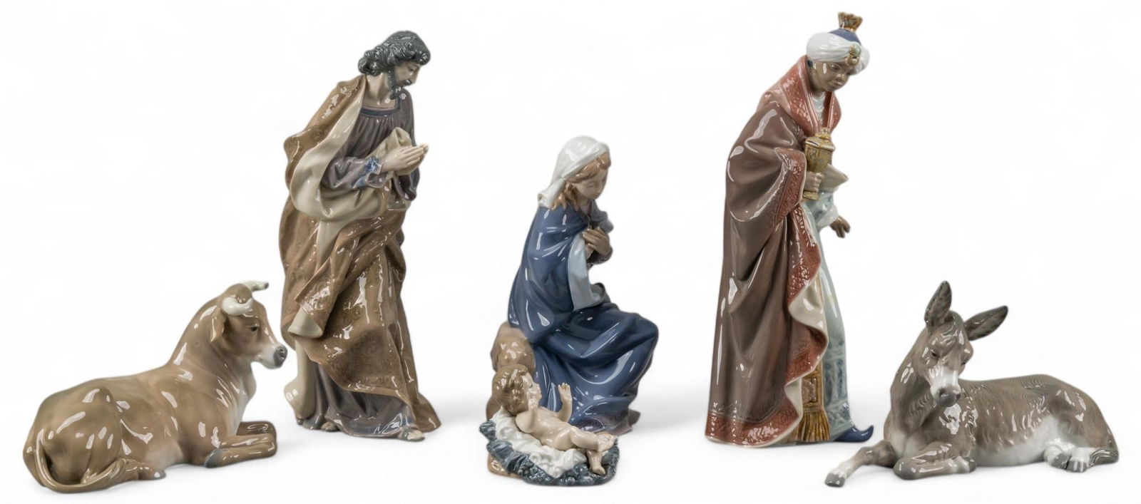 Collection of (6) Nativity Scene Lladro (ES) Figurines (1 of 13)
