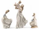 Set of (3) Lladro (ES) Figurines