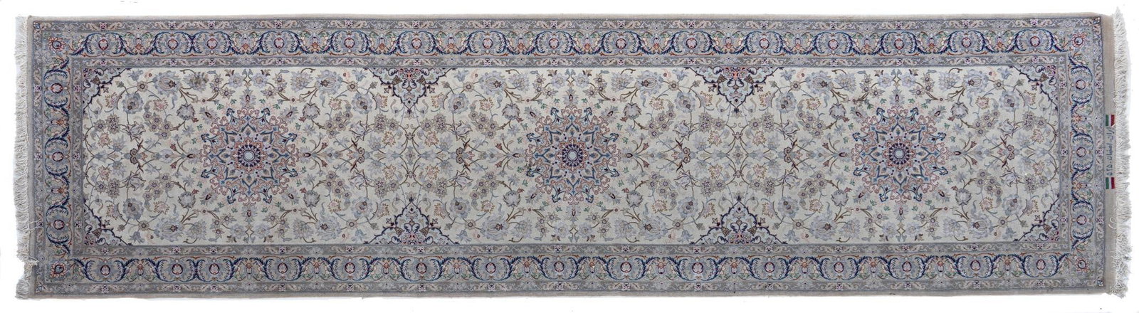 Handwoven Silk Rug Runner, 10 ft. x 2 ft. 8 in. (1 of 6)