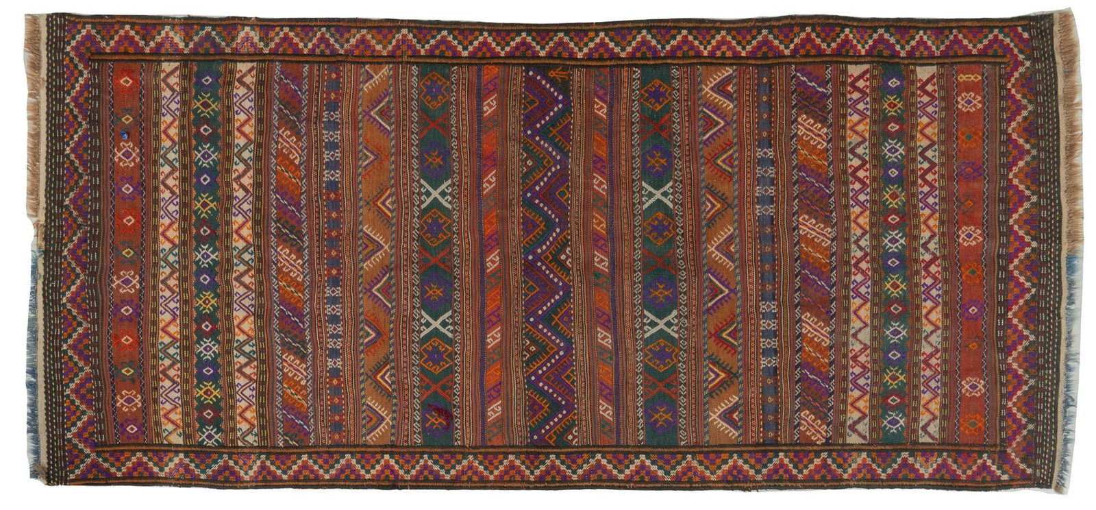 Rug Runner, 10 ft. 8 in. x 4 ft. 9 in.: Rug Runner, 10 ft. 8 in. x 4 ft. 9 in. Provenance: Property from the collection of a Kerrville, Texas lady