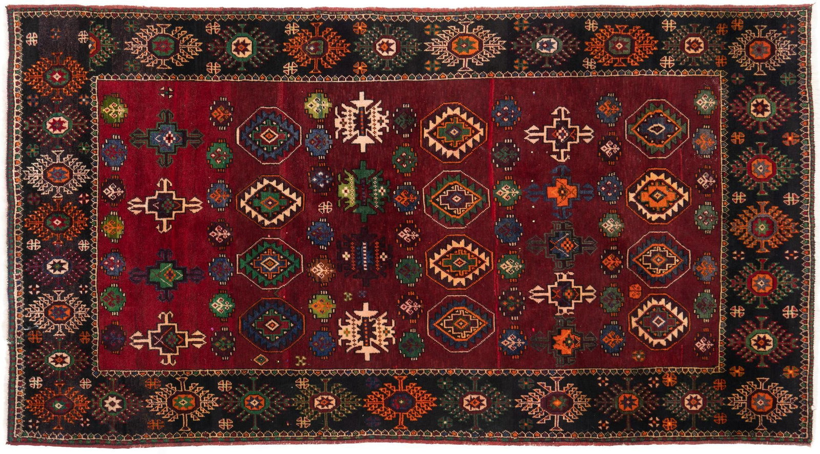 Handwoven Rug Runner, 9 ft. 10 in. x 5 ft. 3 in.: Handwoven rug runner 9 ft. 10 in. x 5 ft. 3 in. Provenance: Property from the collection of a San Antonio, Texas gentleman