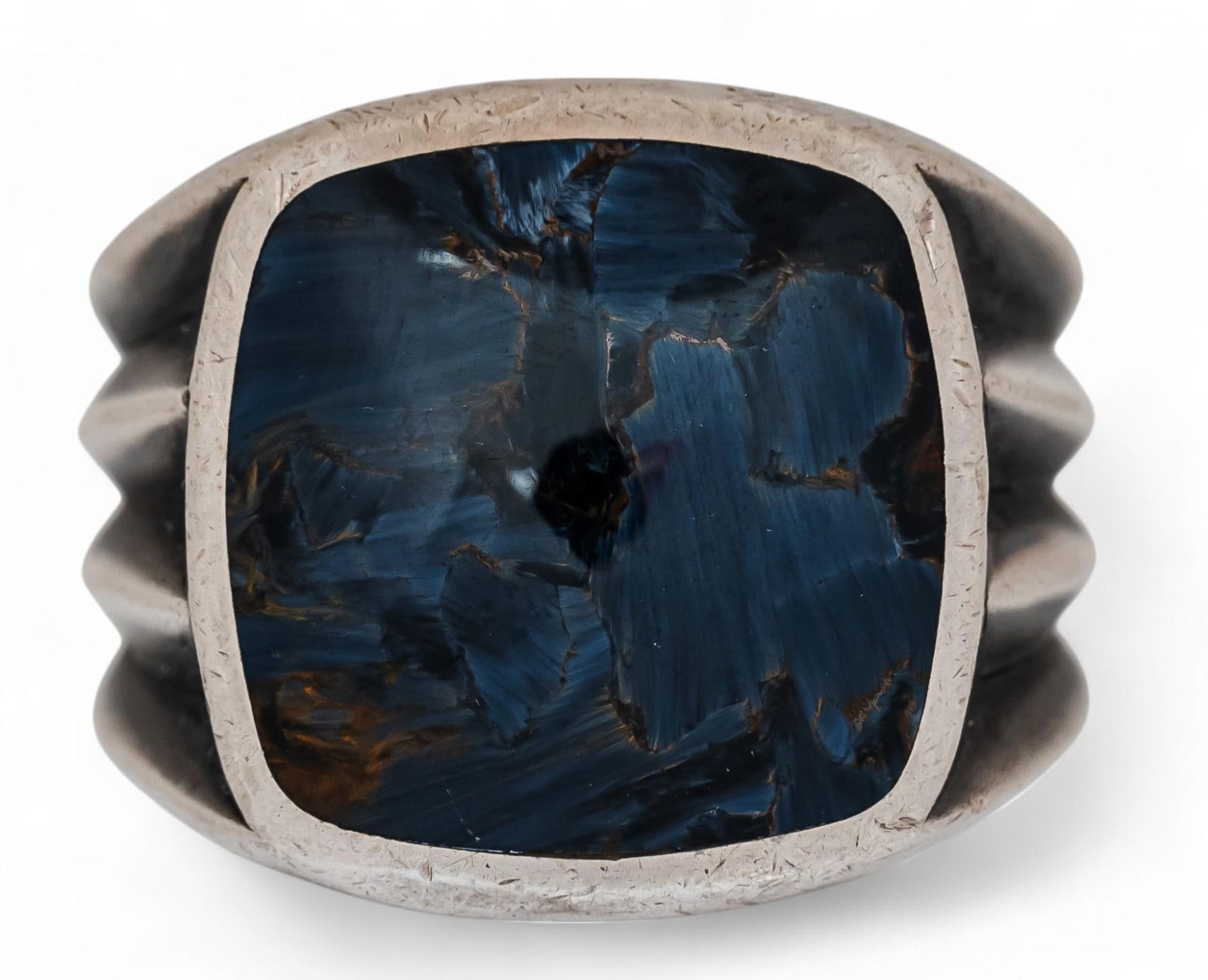 David Yurman Men's Pietersite Signet Ring (1 of 4)