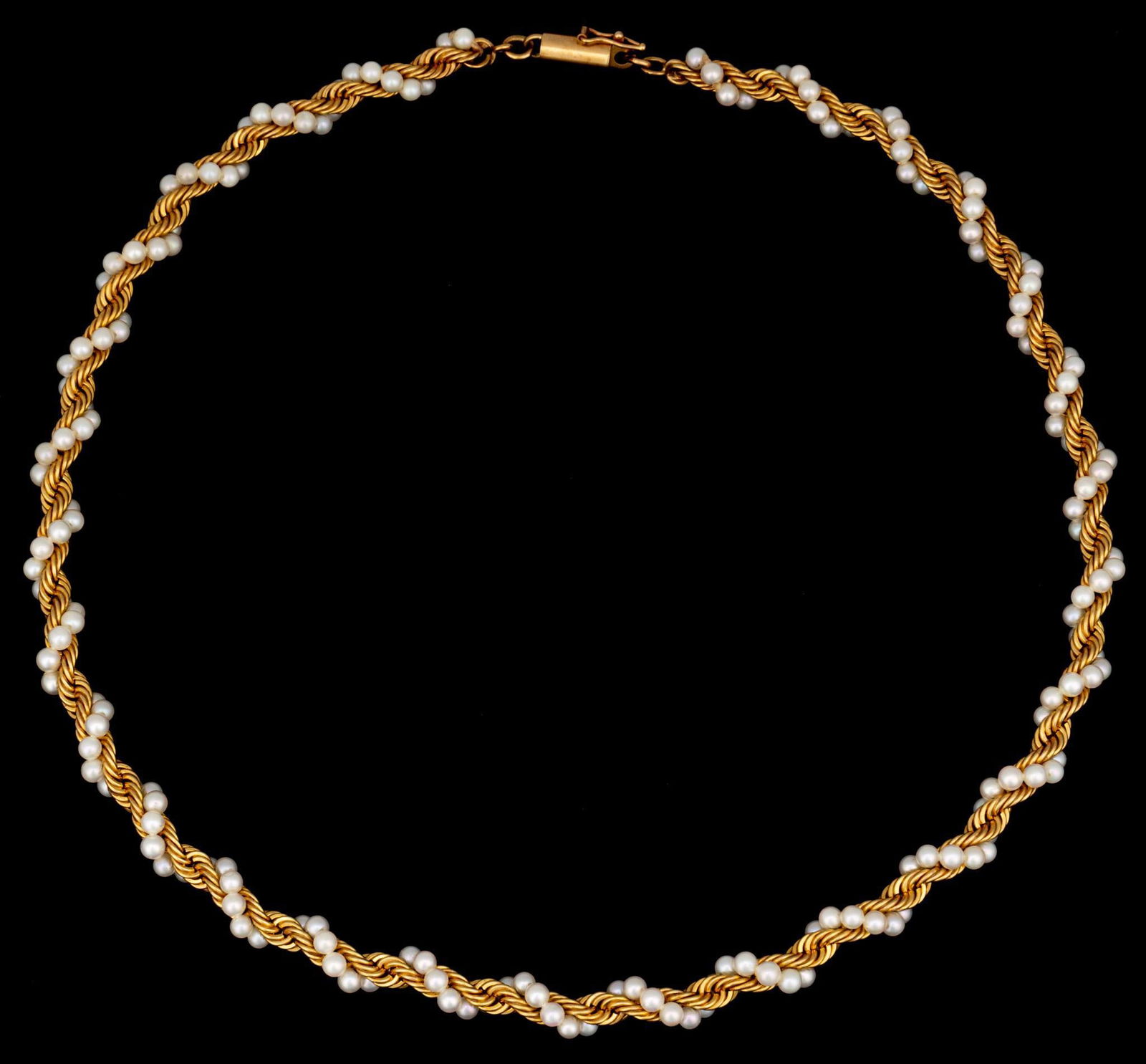 14K Pearl French Rope Chain (1 of 6)