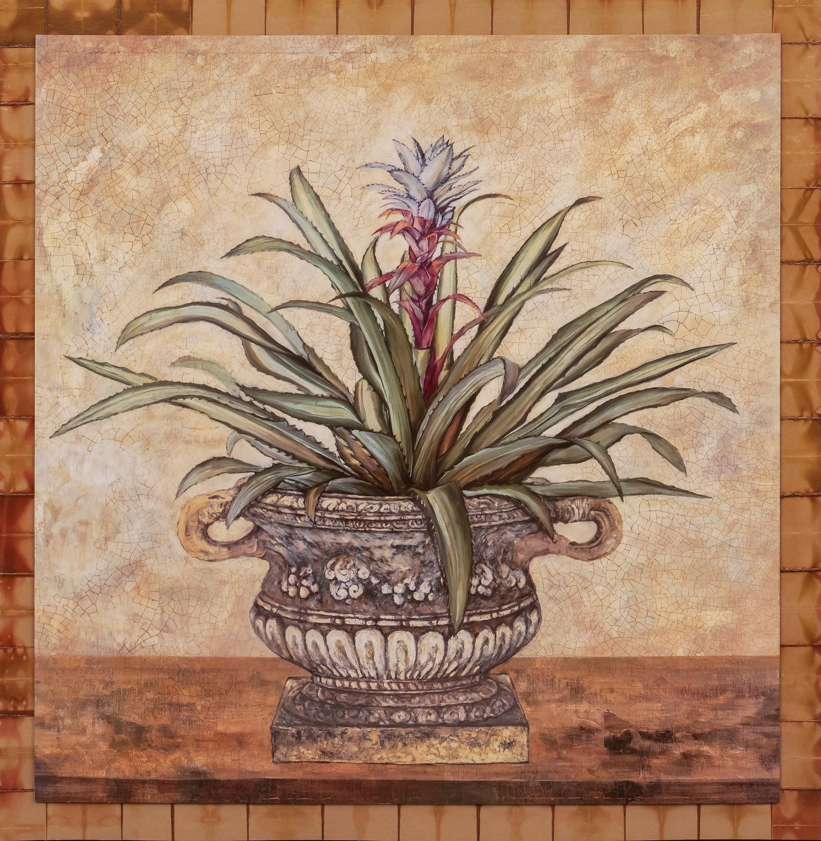 "Aloe in Classical Urn", Offset Lithograph (1 of 5)