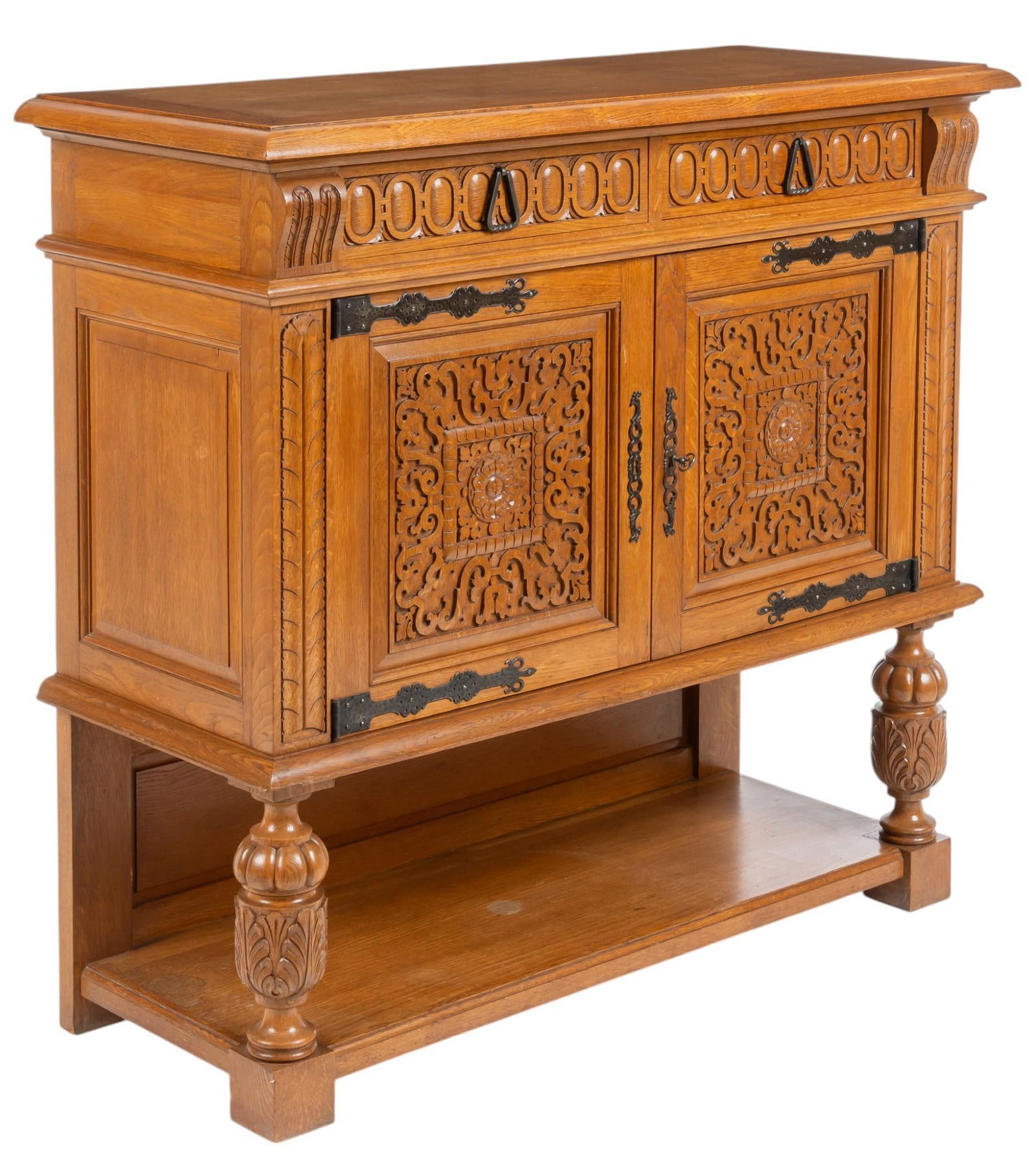 Spanish Renaissance Style Sideboard (1 of 9)