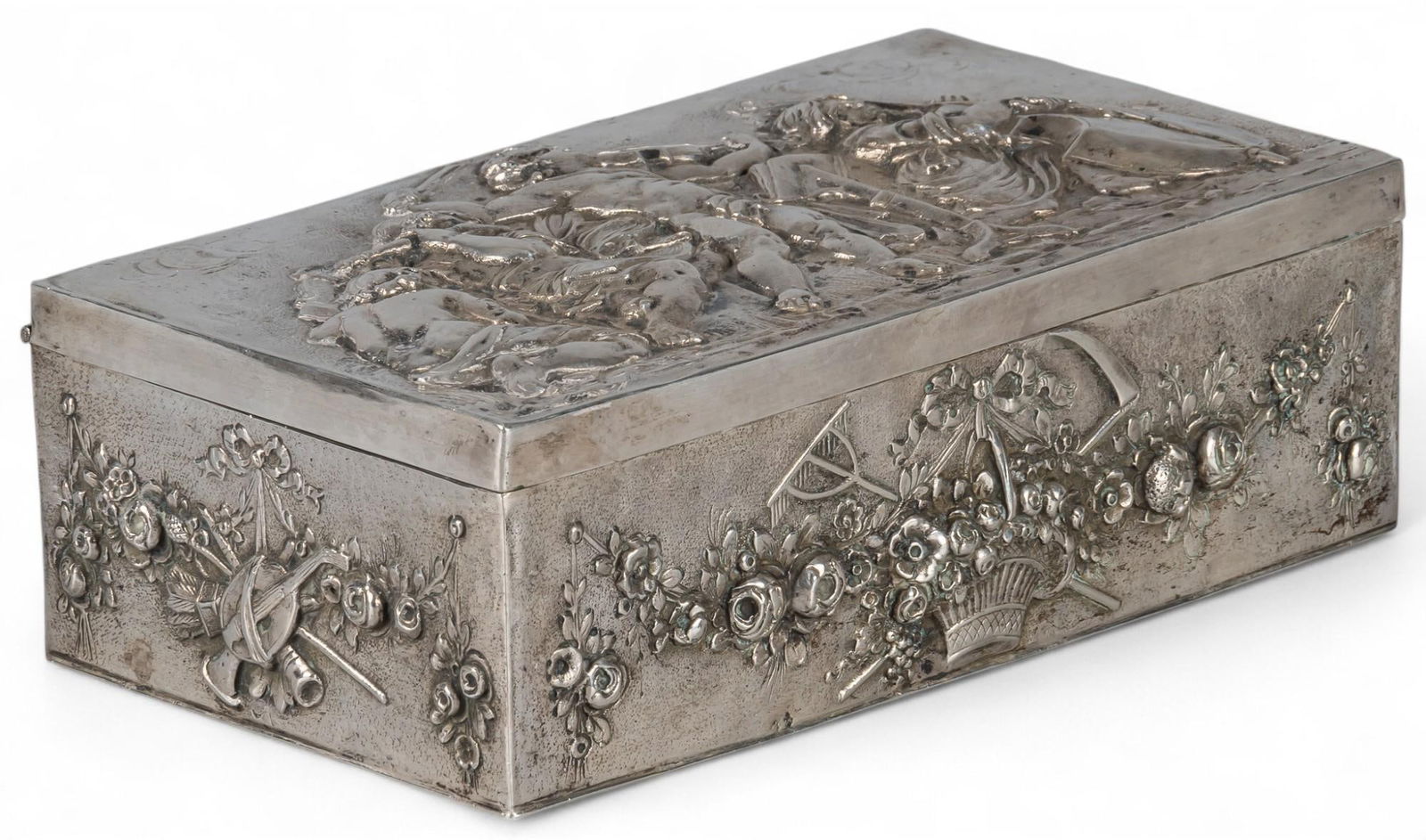 Hanau 800 Fine Silver Table Box (1 of 7)