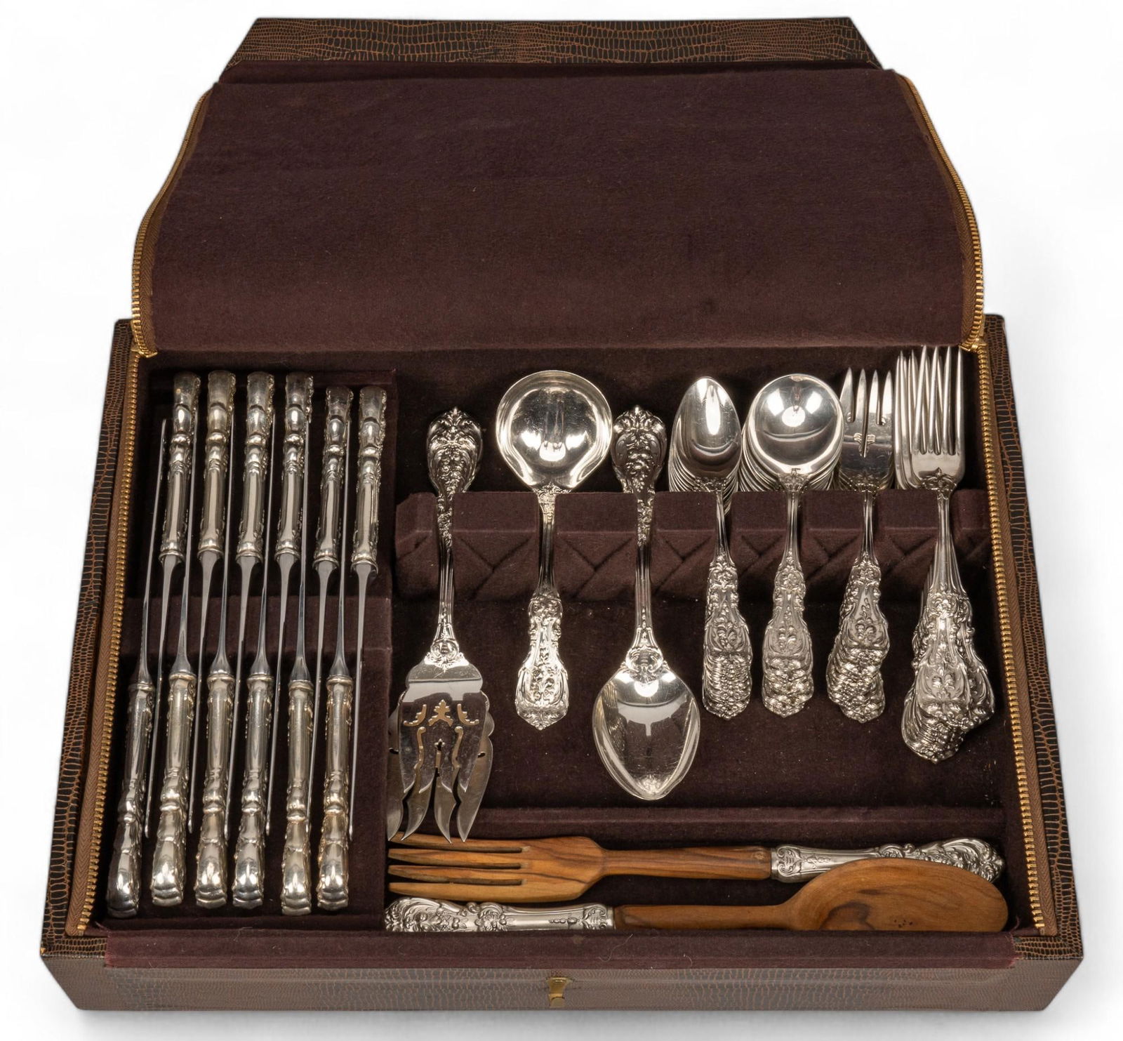"Francis I" by Reed and Barton Sterling Silver Flatware Set (1 of 13)