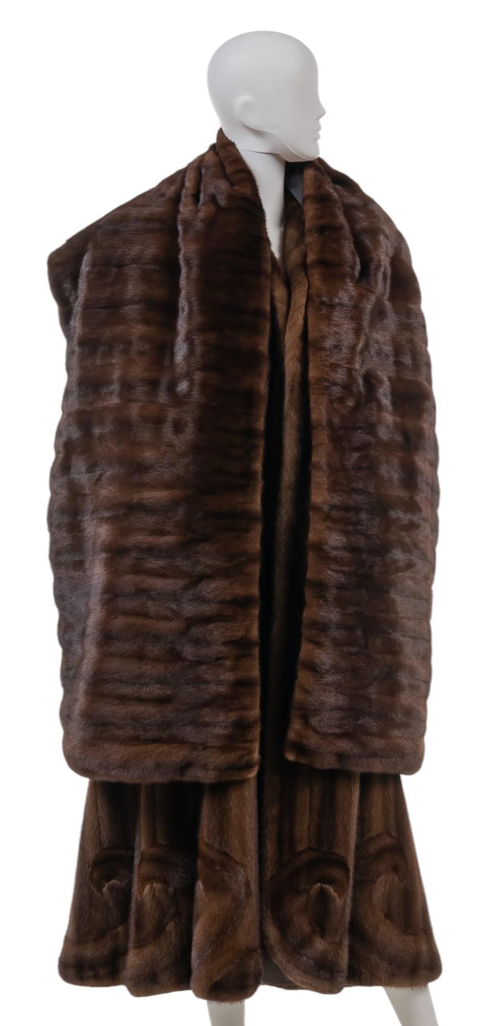 Mouraltidis Sable Fur Coat and Shawl (1 of 7)