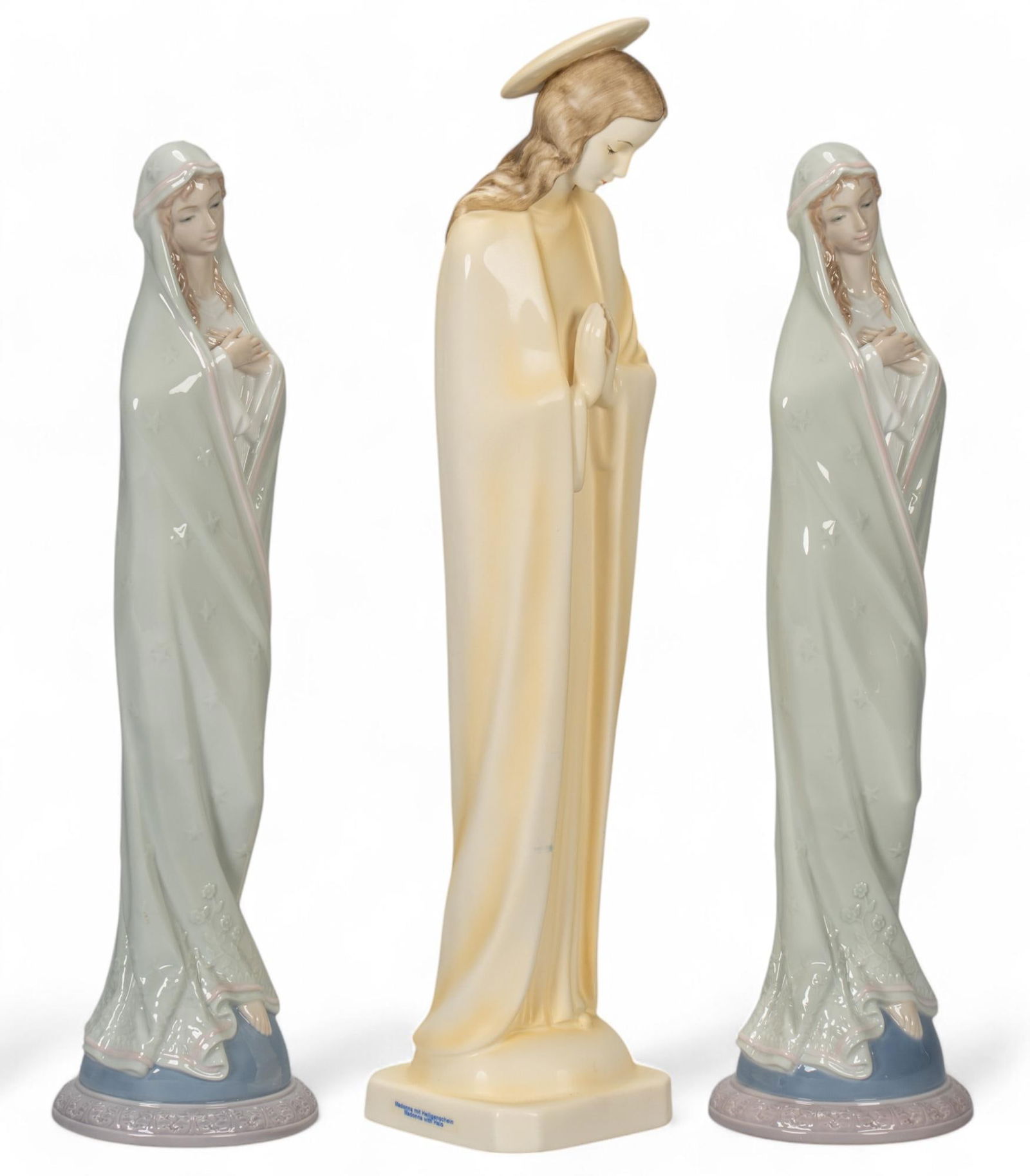 Collection of (3) Religious Porcelain Figures (1 of 7)