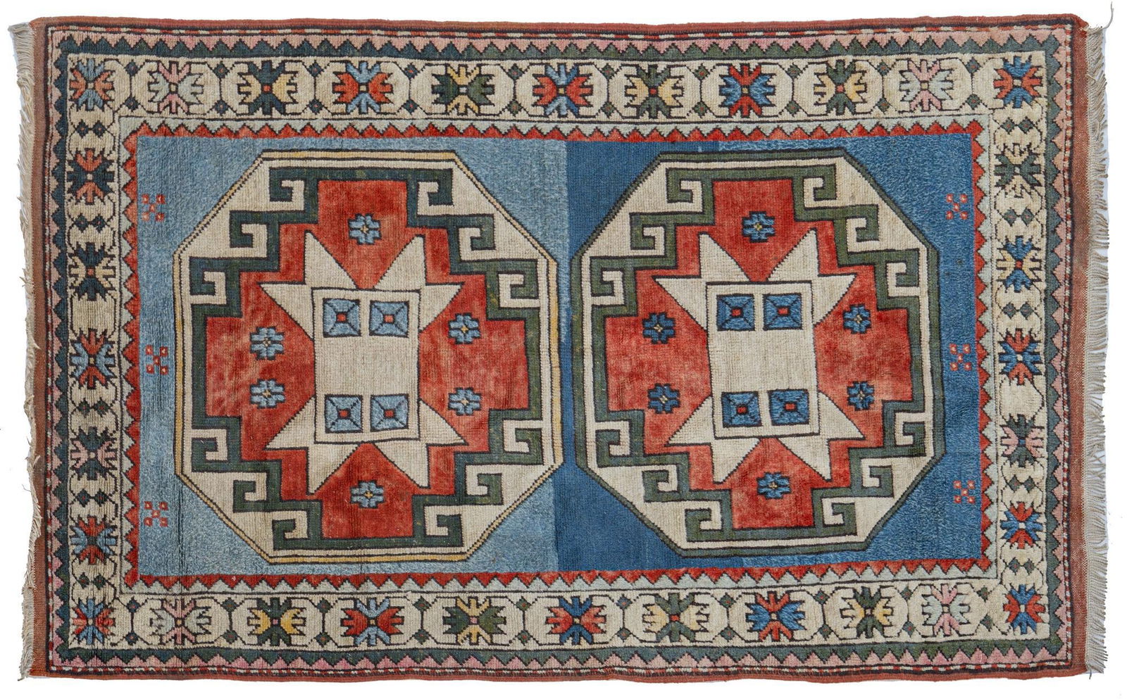 Handwoven Turkish Estate Rug, 6 ft. 8 in. x 4 ft. 1 in. (1 of 4)