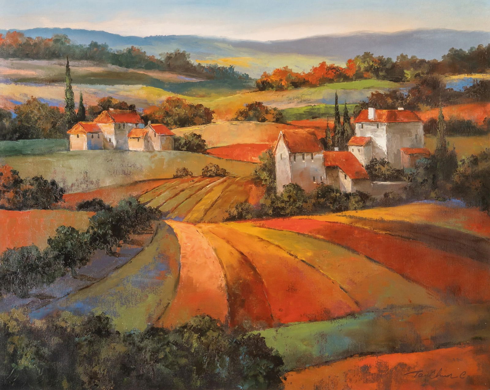 Tuscan Sunset Print (1 of 5)