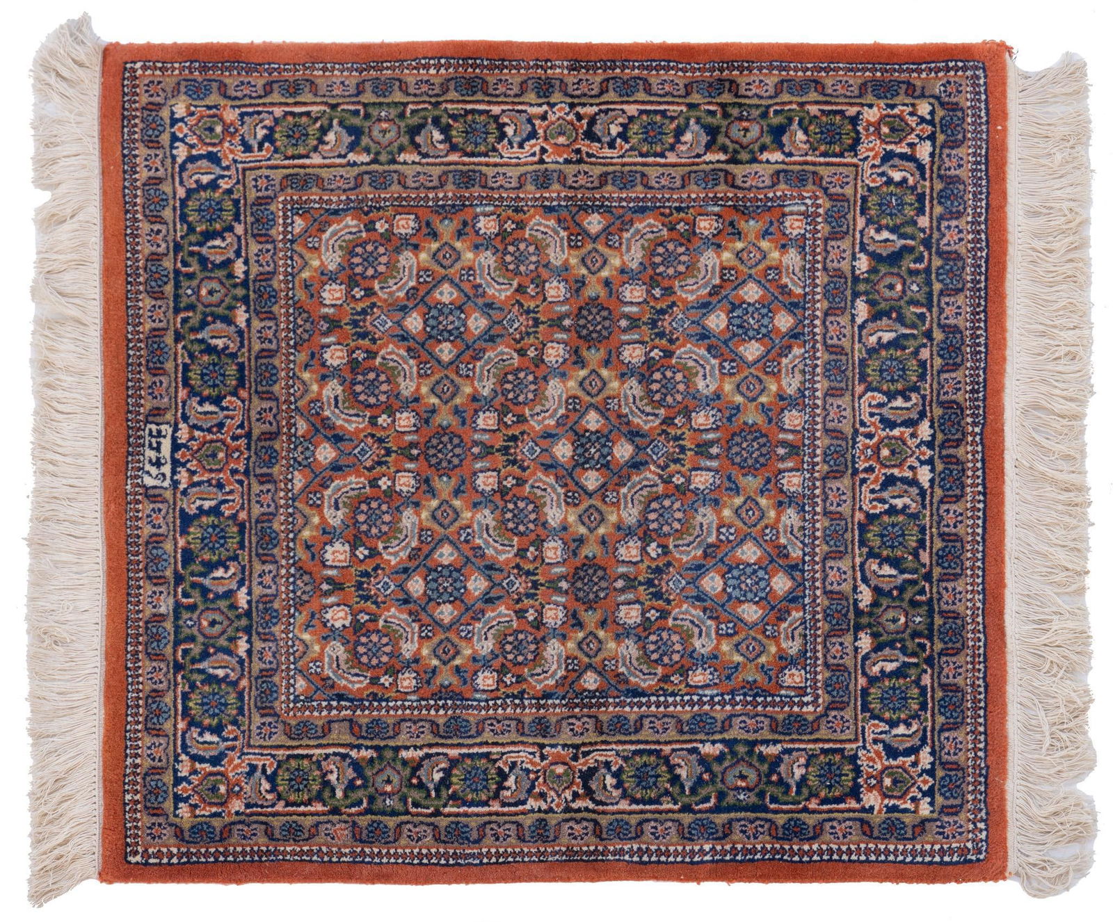 Handwoven Area Rug, 2 ft. 9 in. x 2 ft. 7 in. (1 of 5)