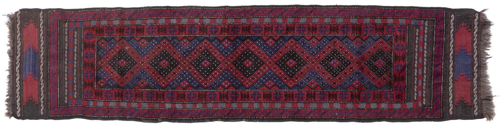 Handwoven Rug Runner, 8 ft. 7 in. x 2 ft. 1 in. (1 of 4)