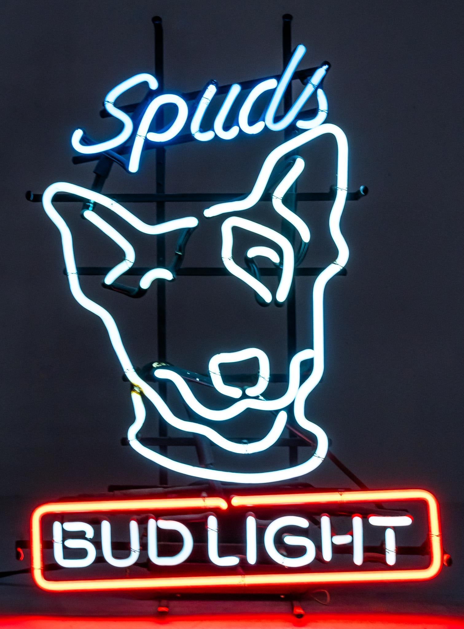 Bud Light USA オリンピック 1984 ネオンライト Bud Light USA オリンピック 1984 ネオンライト VINTAGE BUD