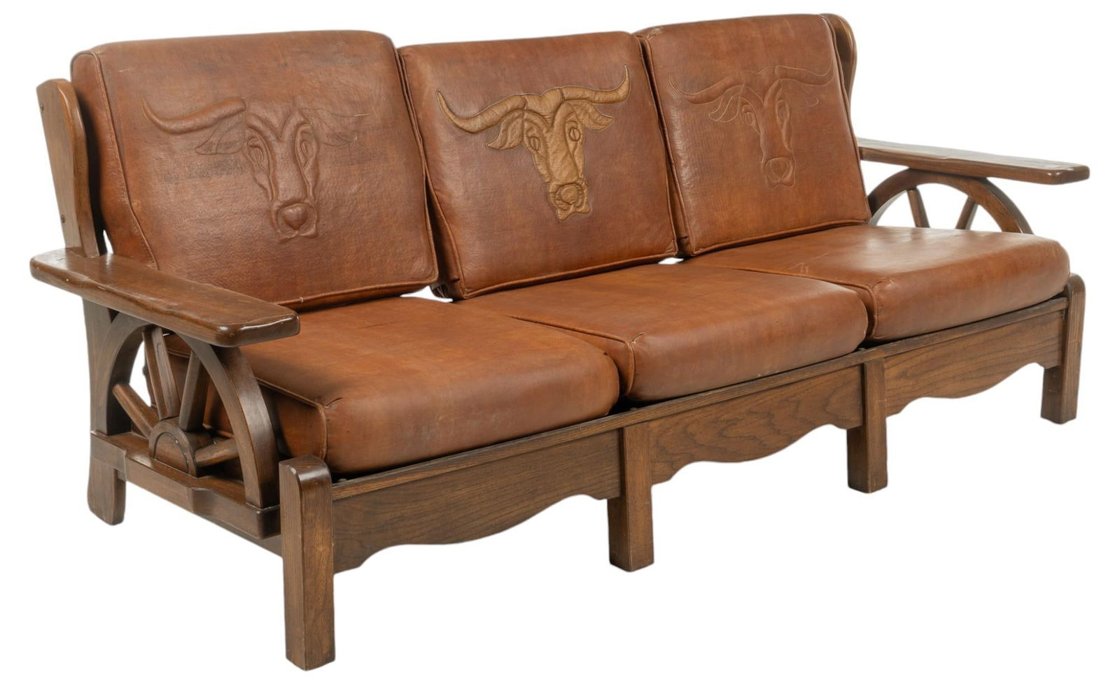 Wagon Wheel Sofa (1 of 8)
