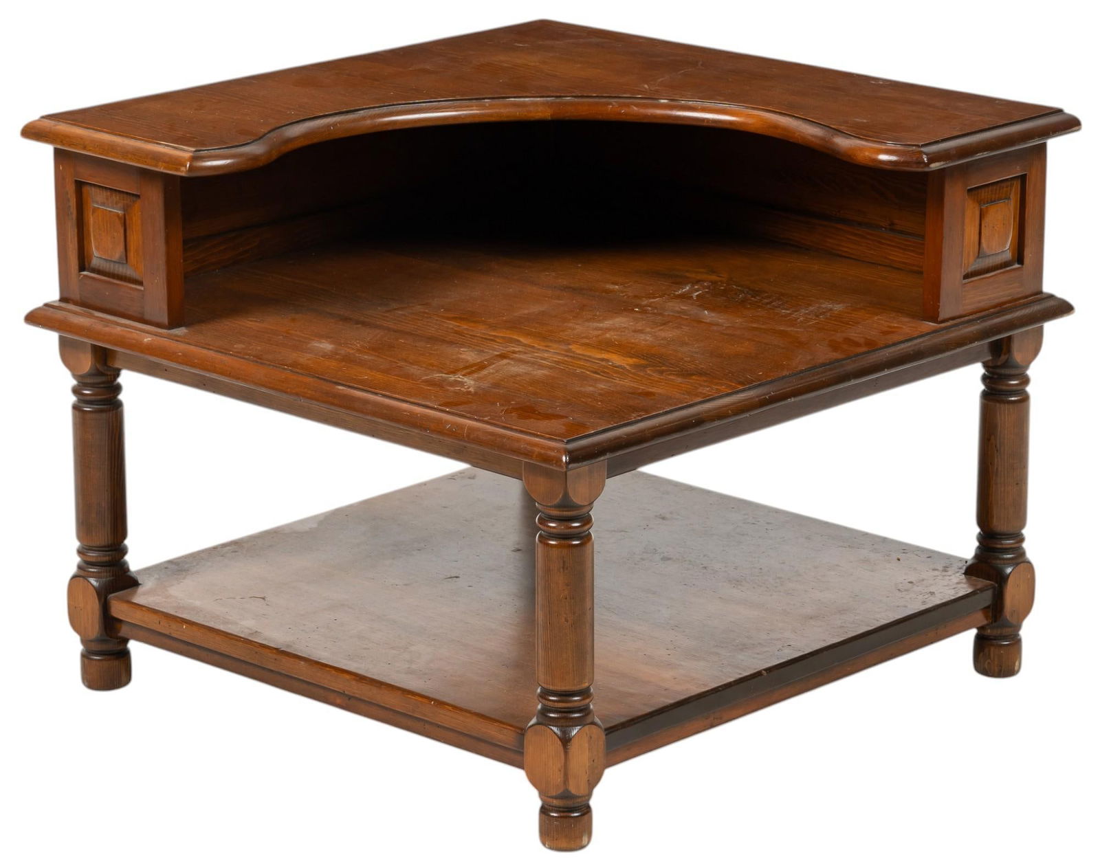 W.R. Dallas Three-Tiered Corner Table (1 of 6)