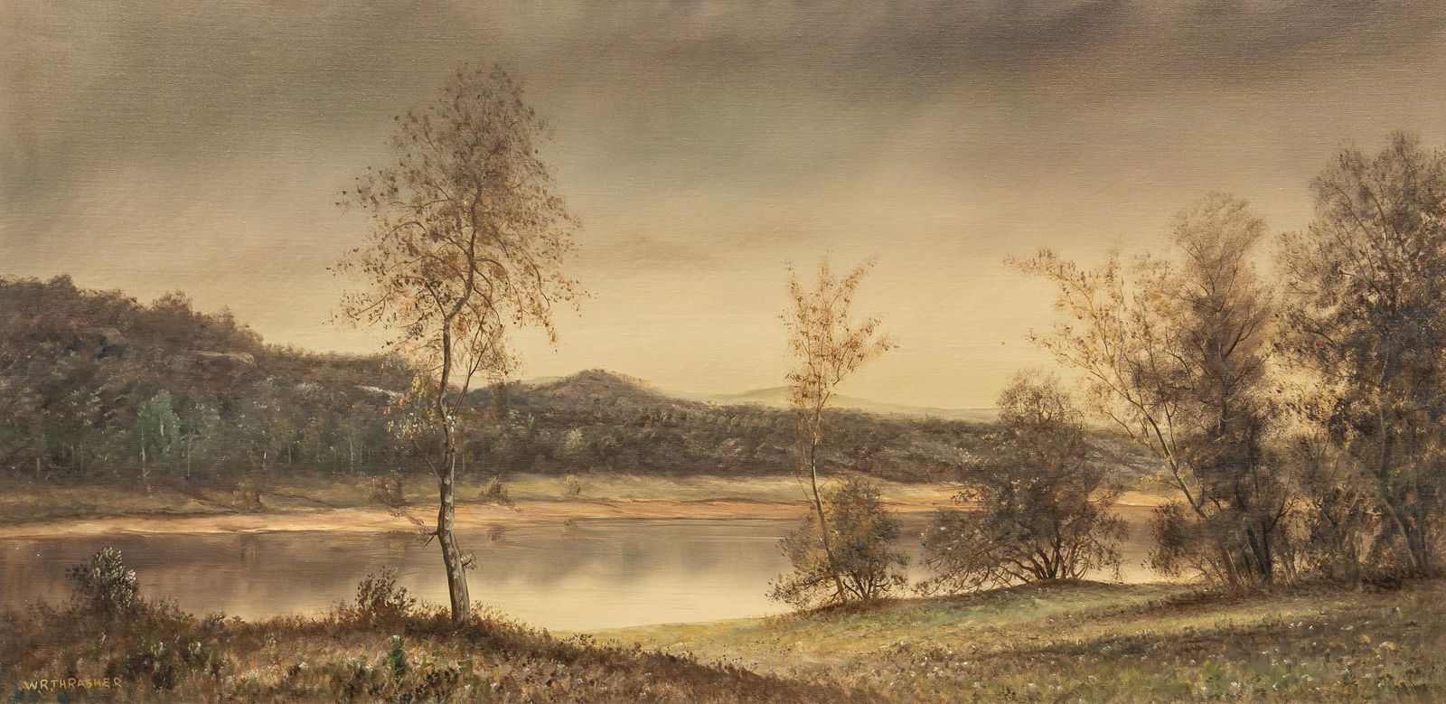 W. R. Thrasher, River Landscape (1 of 6)