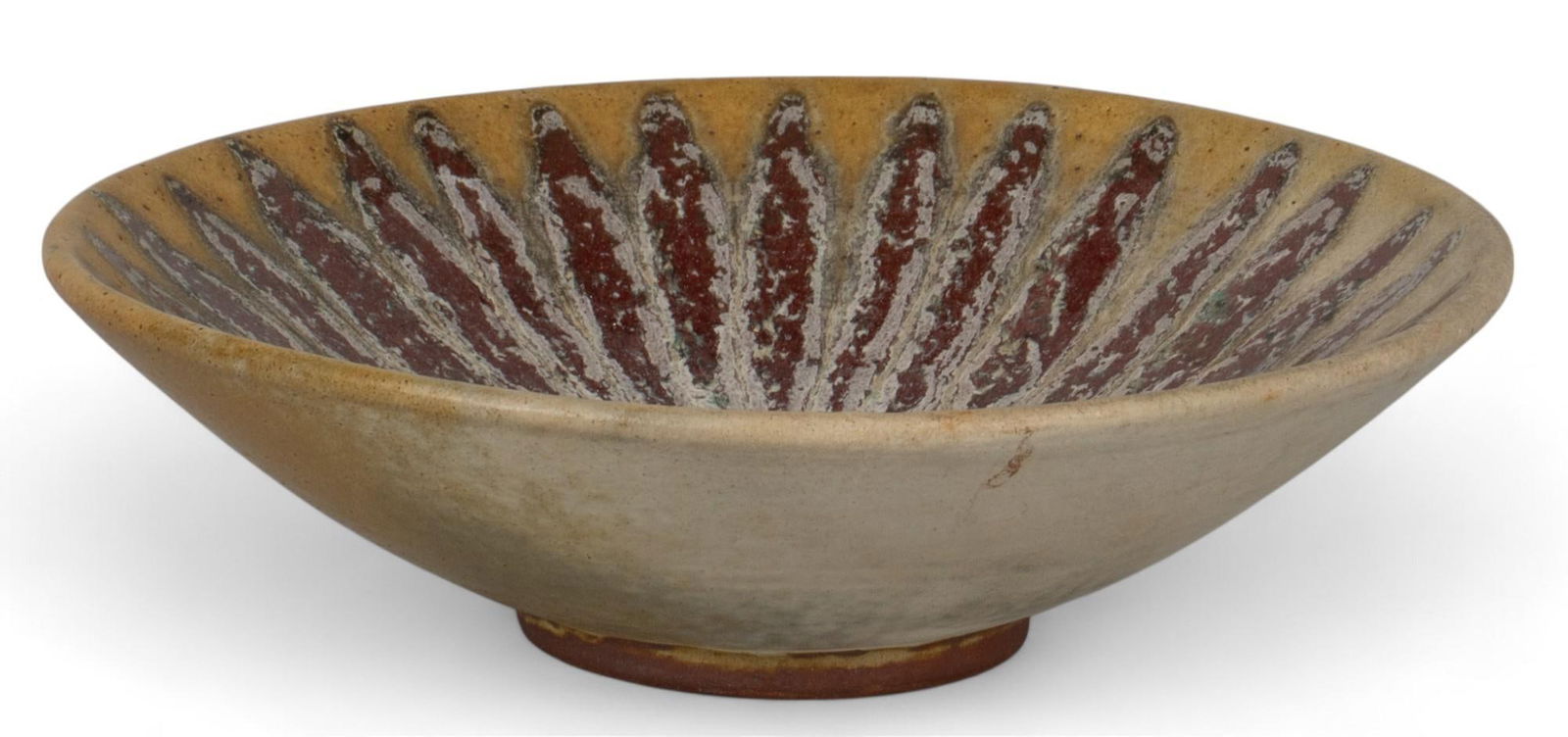 Harding Black, Oxblood Drip Bowl, 1974 (1 of 6)