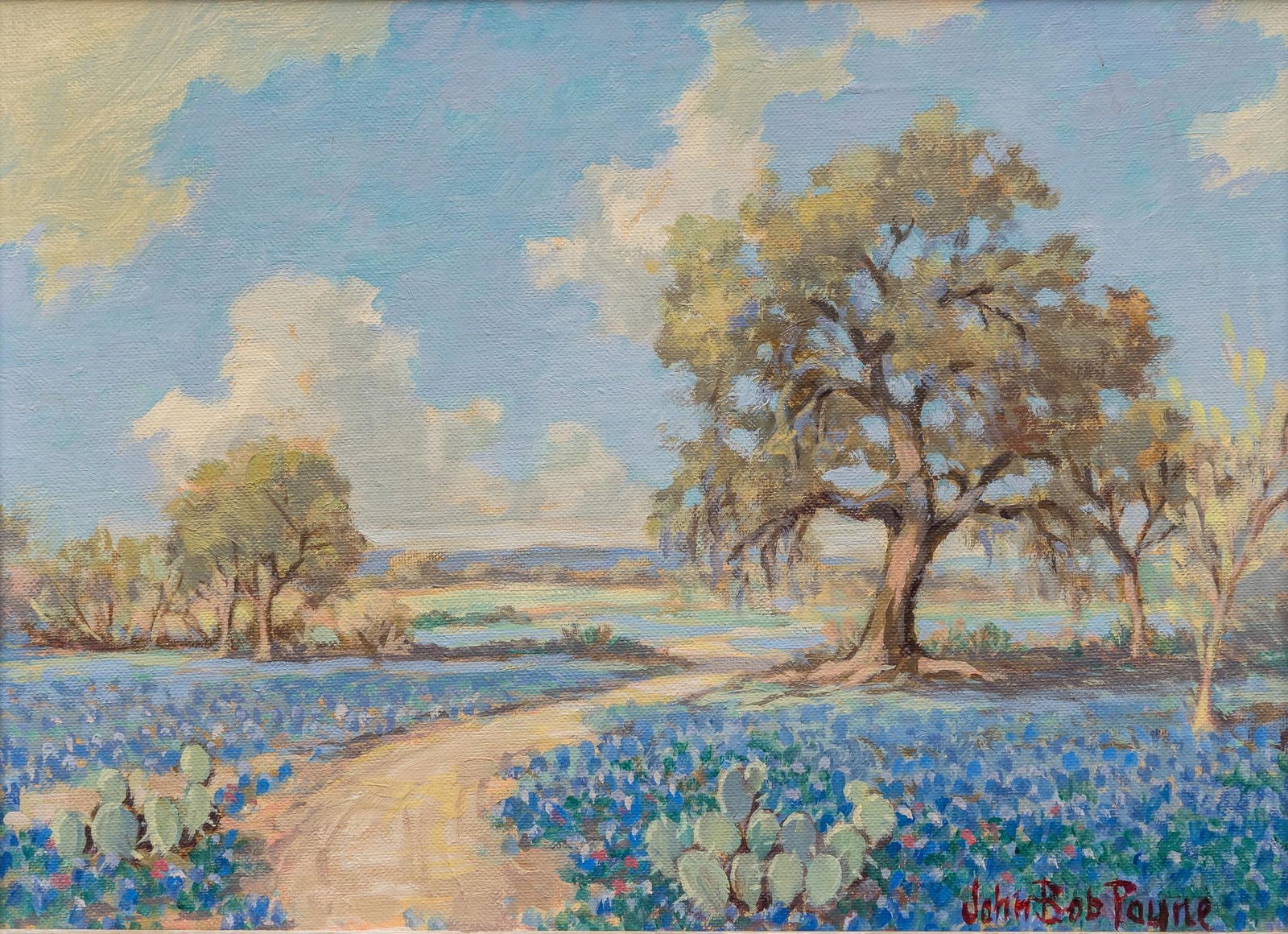 John Bob Payne, "Bluebonnets & Sunshine", 1960 (1 of 6)