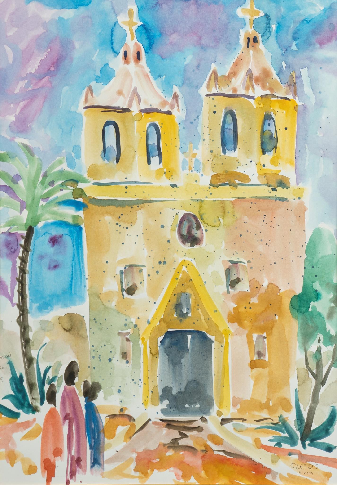 Brother Cletus Behlmann, "Mission Concepcion" (1 of 5)