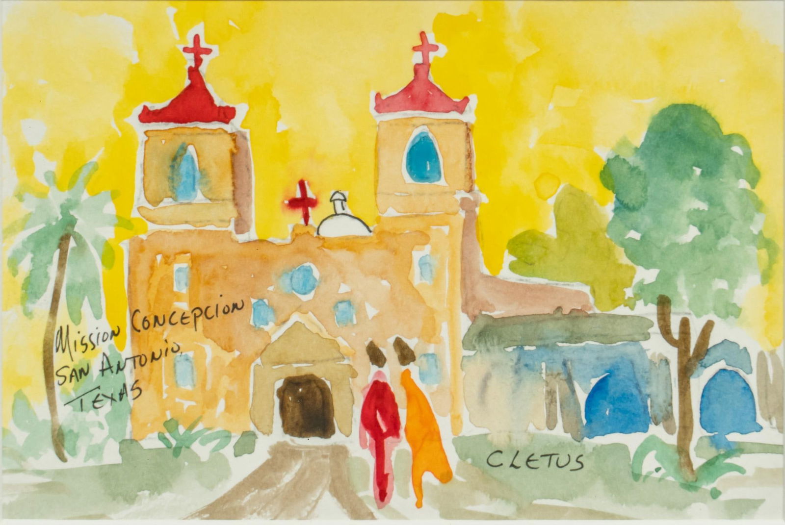 Brother Cletus Behlmann, "Mission Concepcion" (1 of 5)