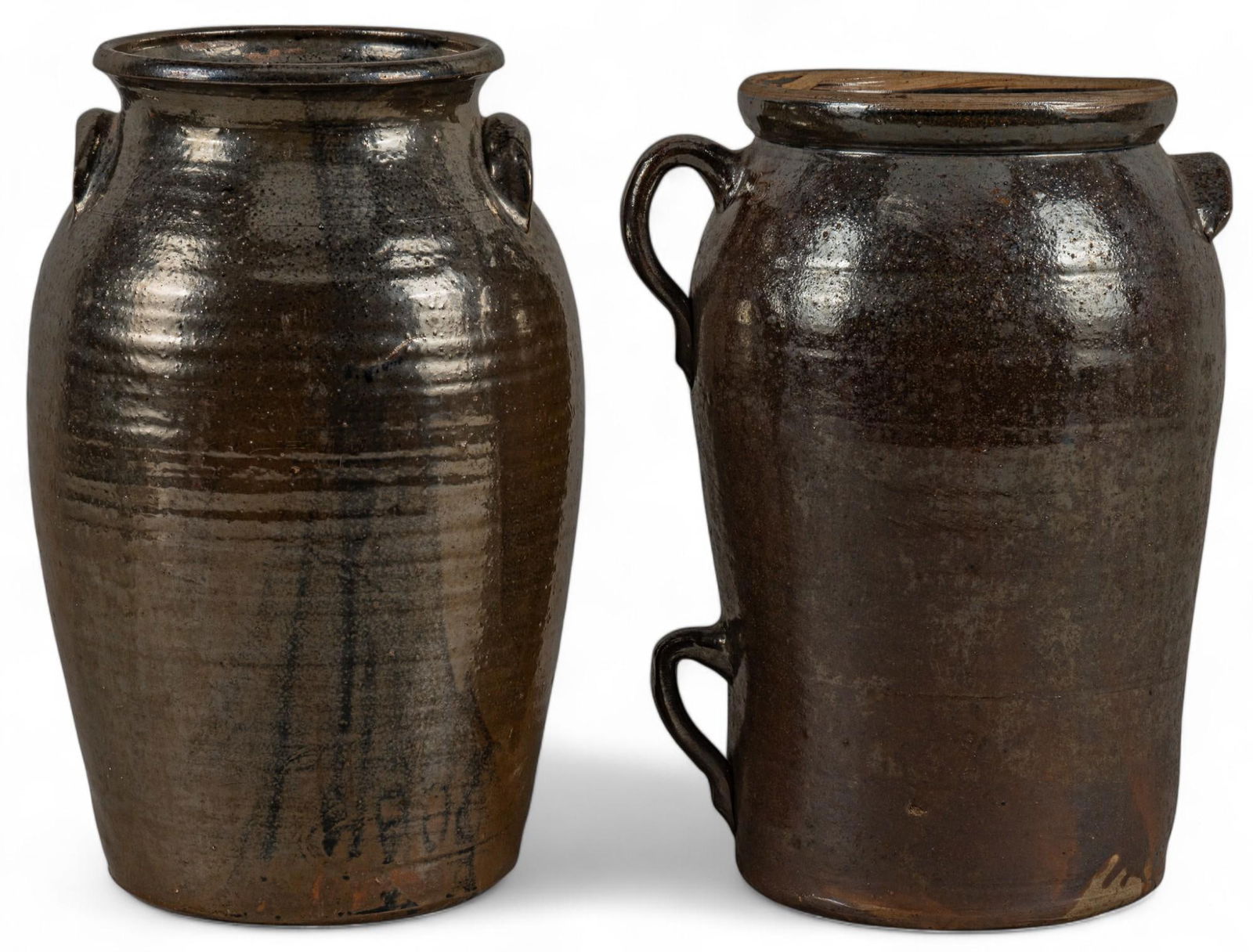 (2) American Ceramic Handled Crocks (1 of 7)