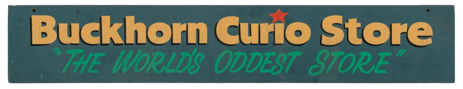 Buckhorn Curio Store Sign (1 of 4)