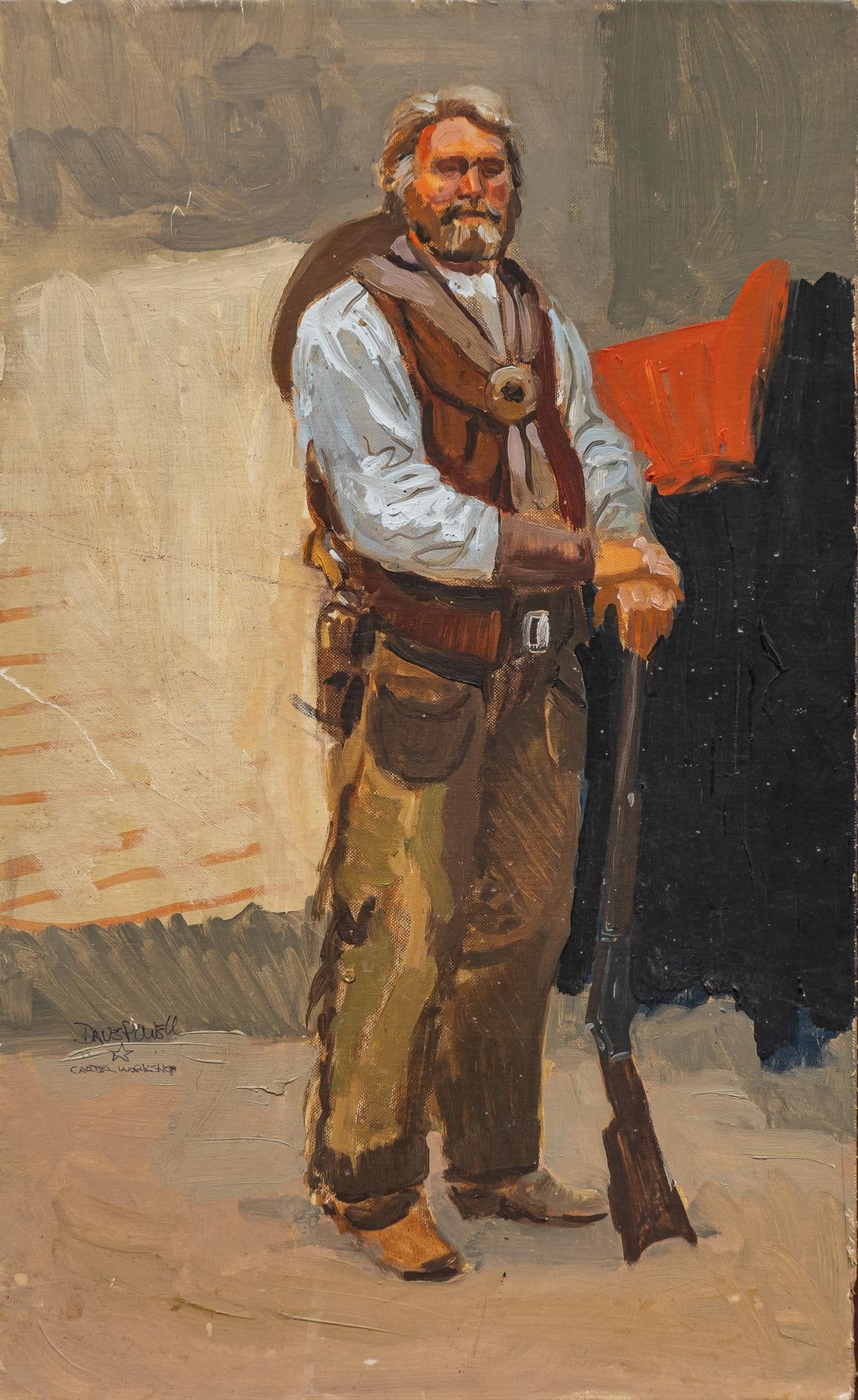Dave Powell, Cowboy Study (1 of 8)