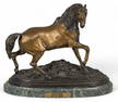 Pierre-Jules Mene, "Stallion" Bronze