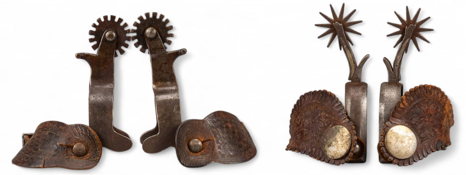 (2) Pairs of Cowboy Spurs (1 of 18)