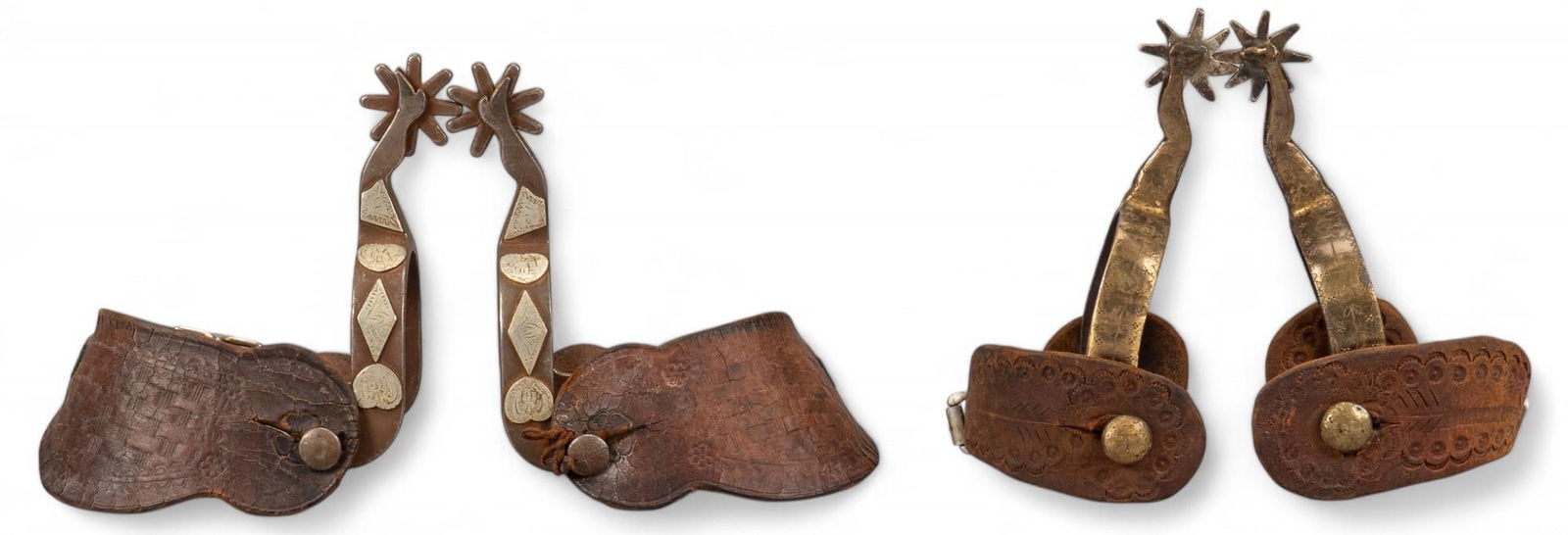 (2) Pairs of Gal Legs Spurs (1 of 15)