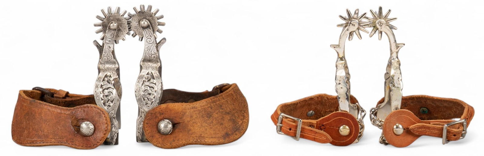 (2) Pairs of Cowboy Spurs (1 of 18)