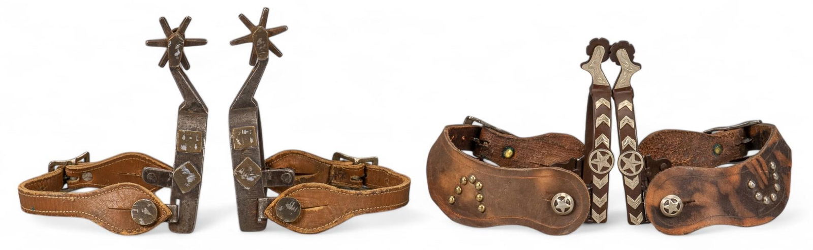 (2) Pairs of Cowboy Spurs (1 of 14)