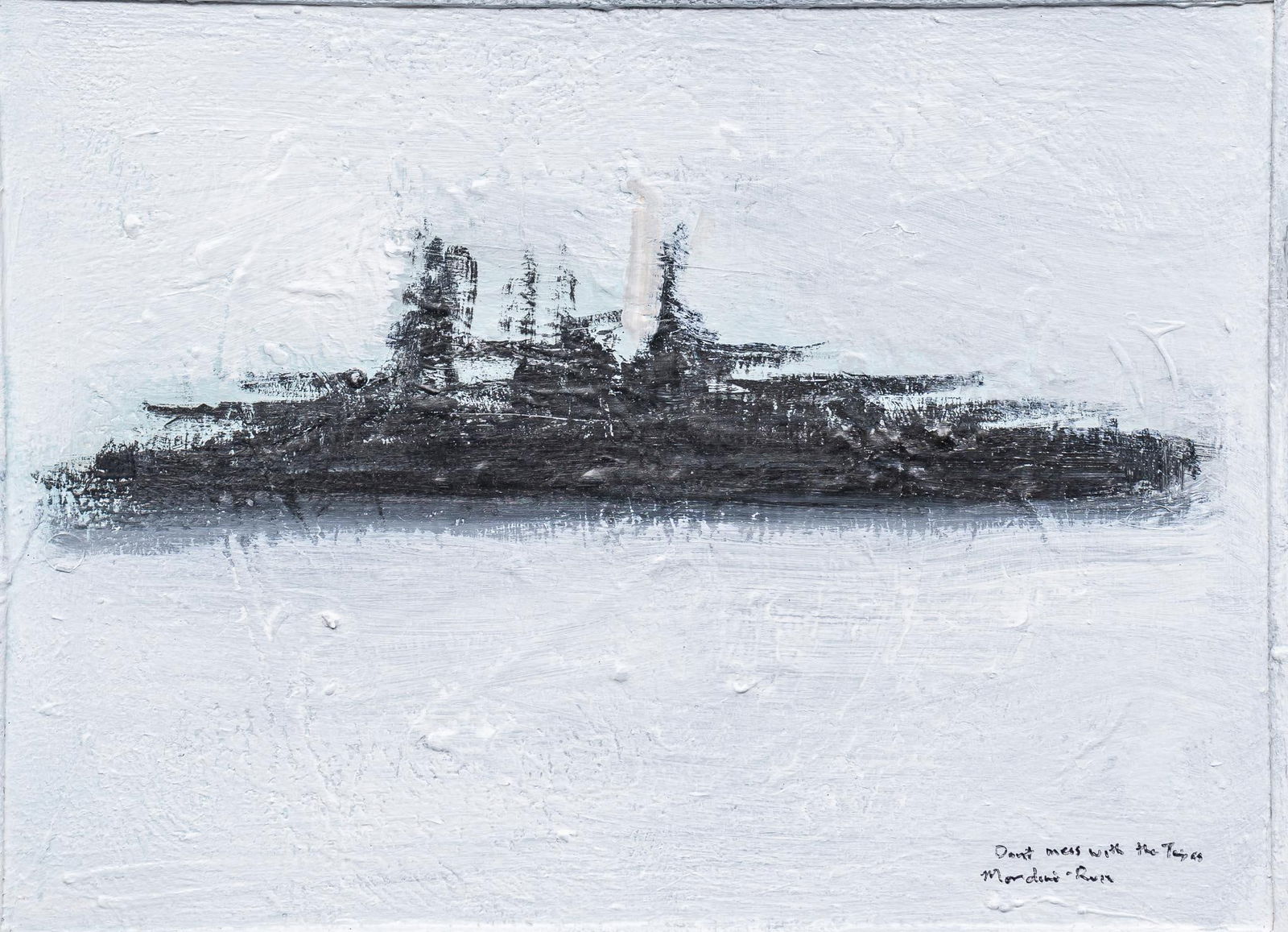 Franco Mondini-Ruiz, "Battleship Texas" (1 of 5)