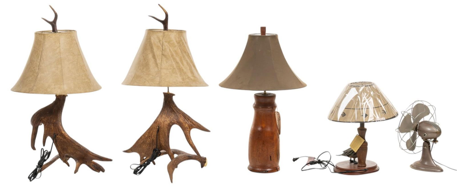 (4) Lamps and Desk Fan (1 of 12)