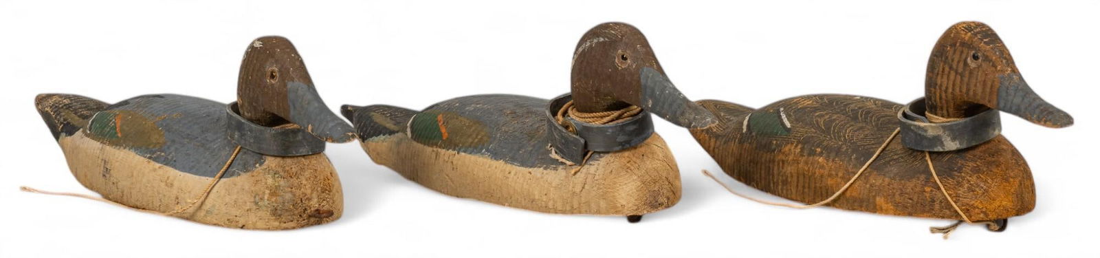 (3) Vintage Duck Decoys (1 of 9)