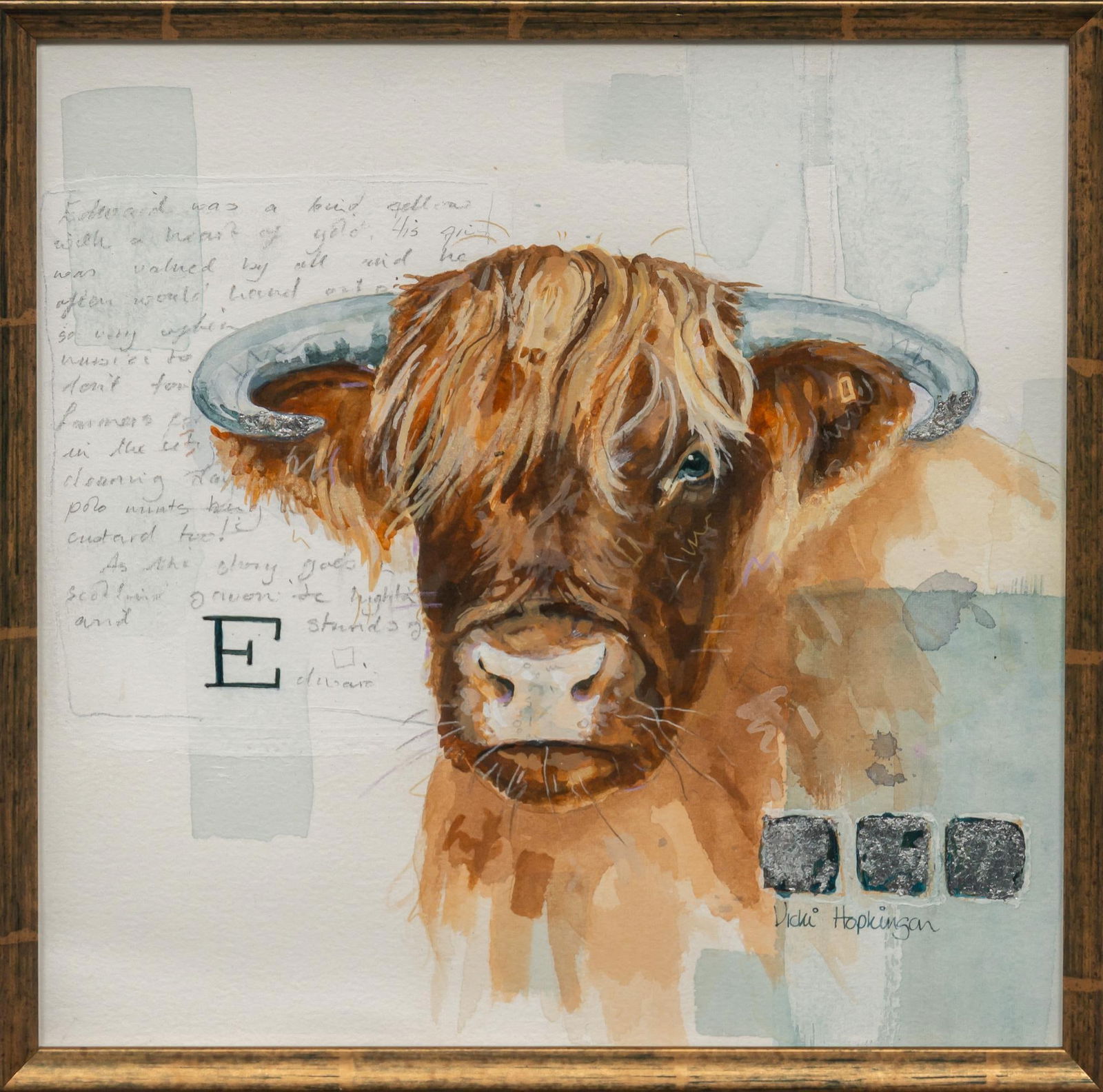 Vicki Hopkinson, Highland Cow Portrait (1 of 4)