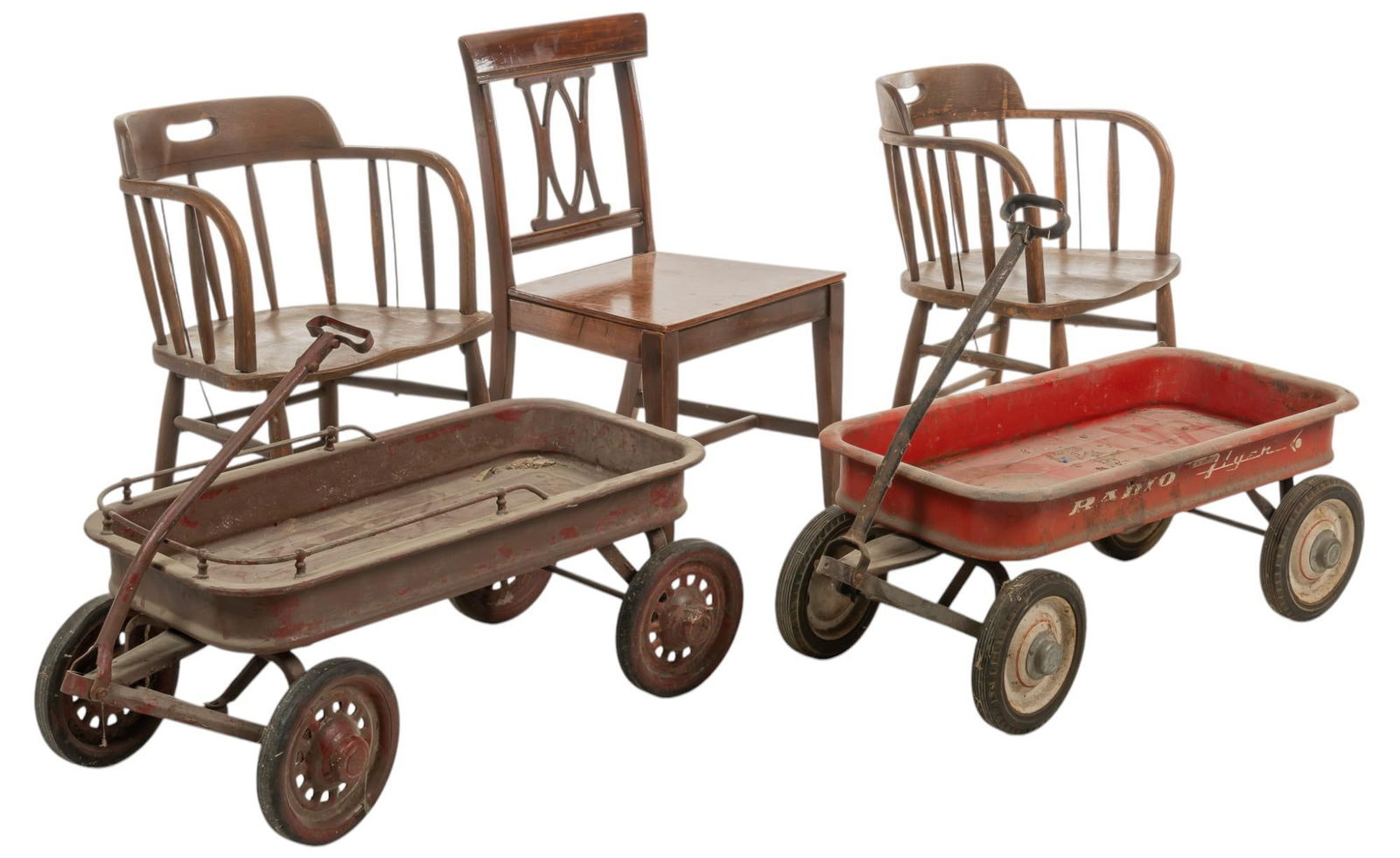 Collection of Wagons & Chairs (1 of 13)