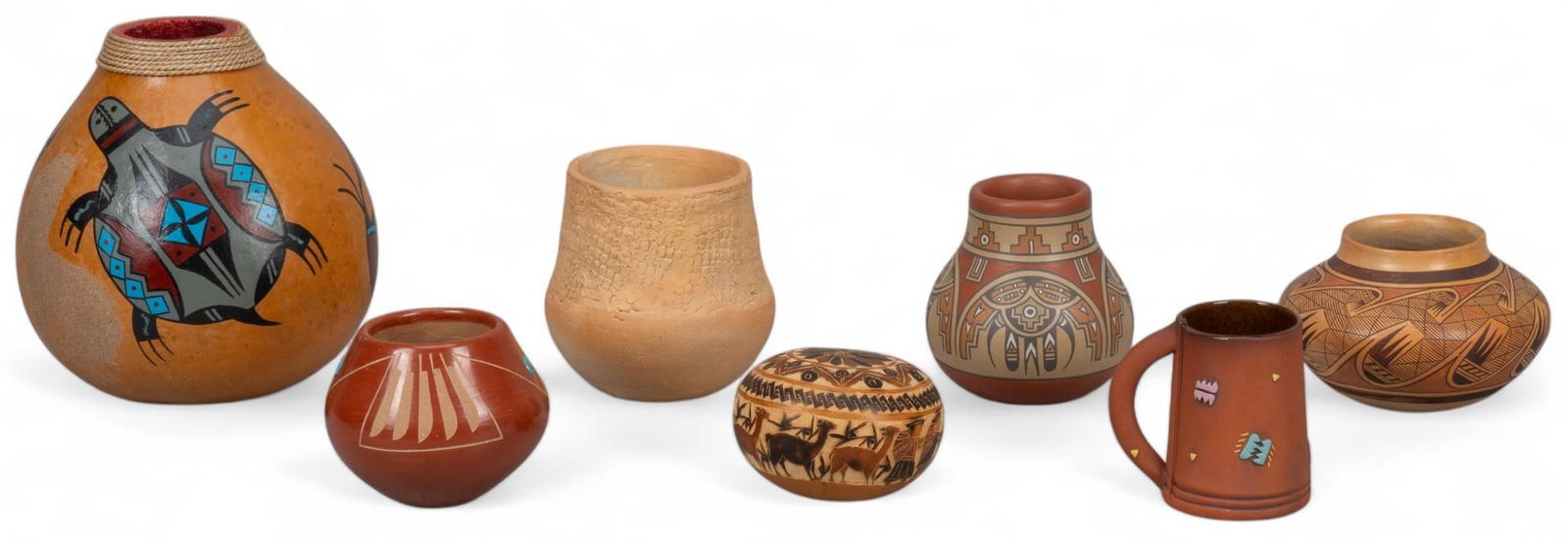 (7) Native American and Peruvian Style Vessels (1 of 13)