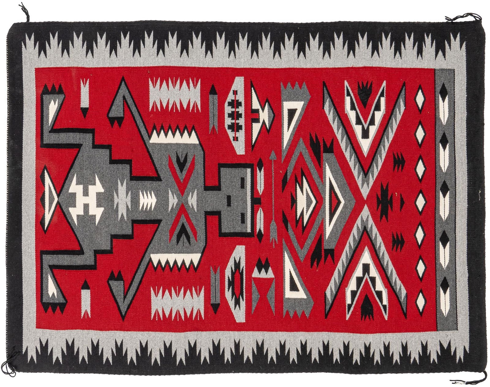 Navajo Rug, 4 ft. 11 in. x 3 ft. 8 in. (1 of 4)
