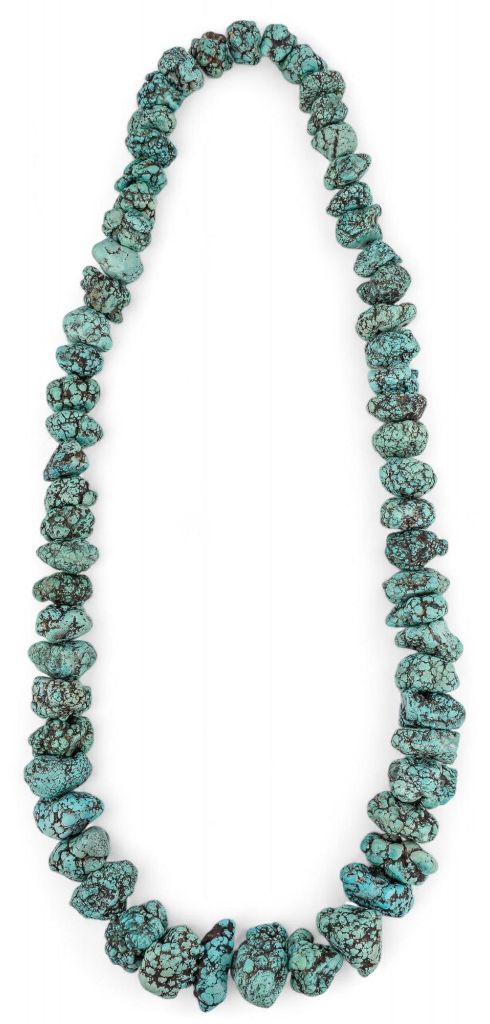 Turquoise Nugget Necklace (1 of 5)