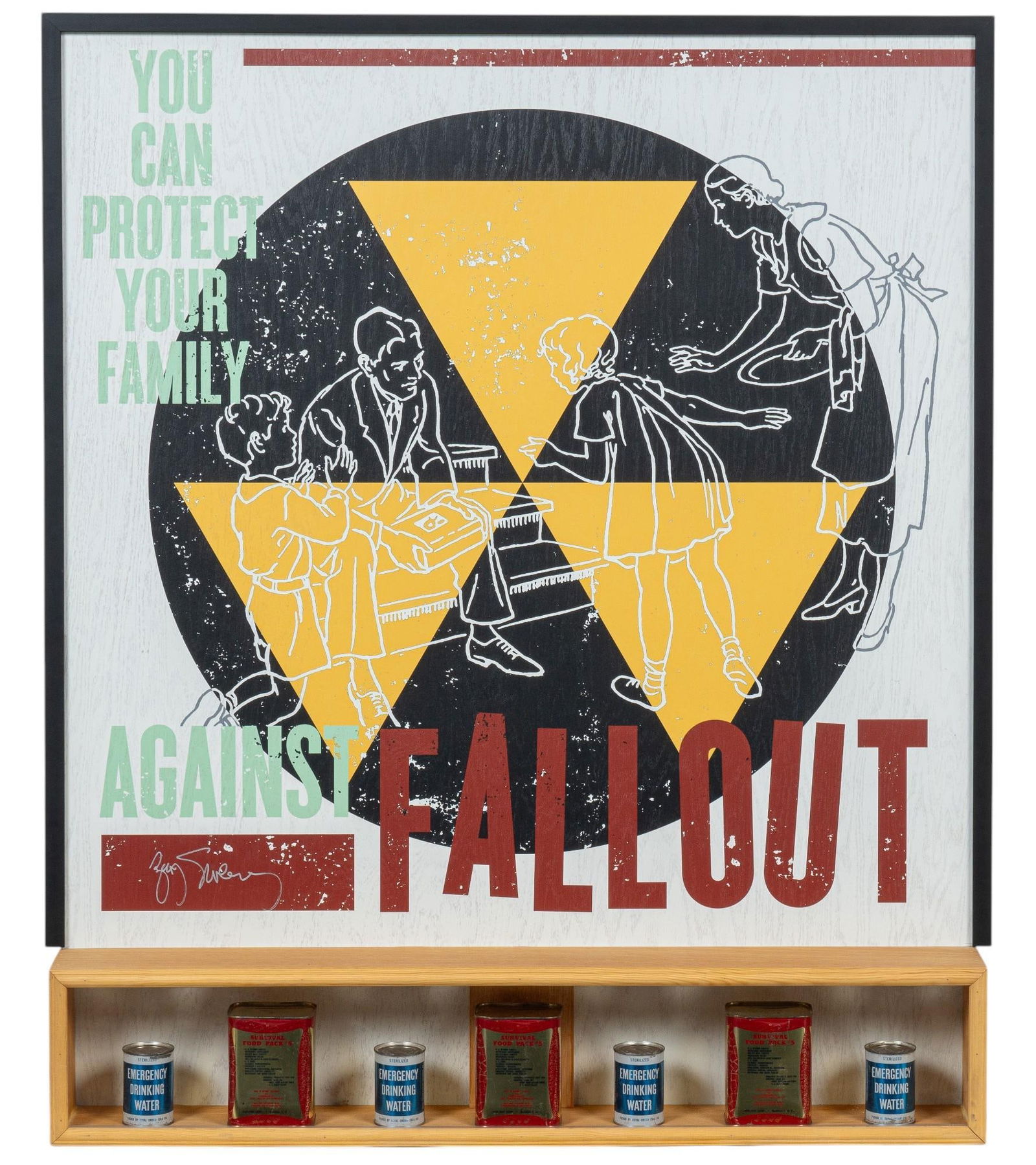 Gary Sweeney, Mixed Media Radioactive Artwork (1 of 8)