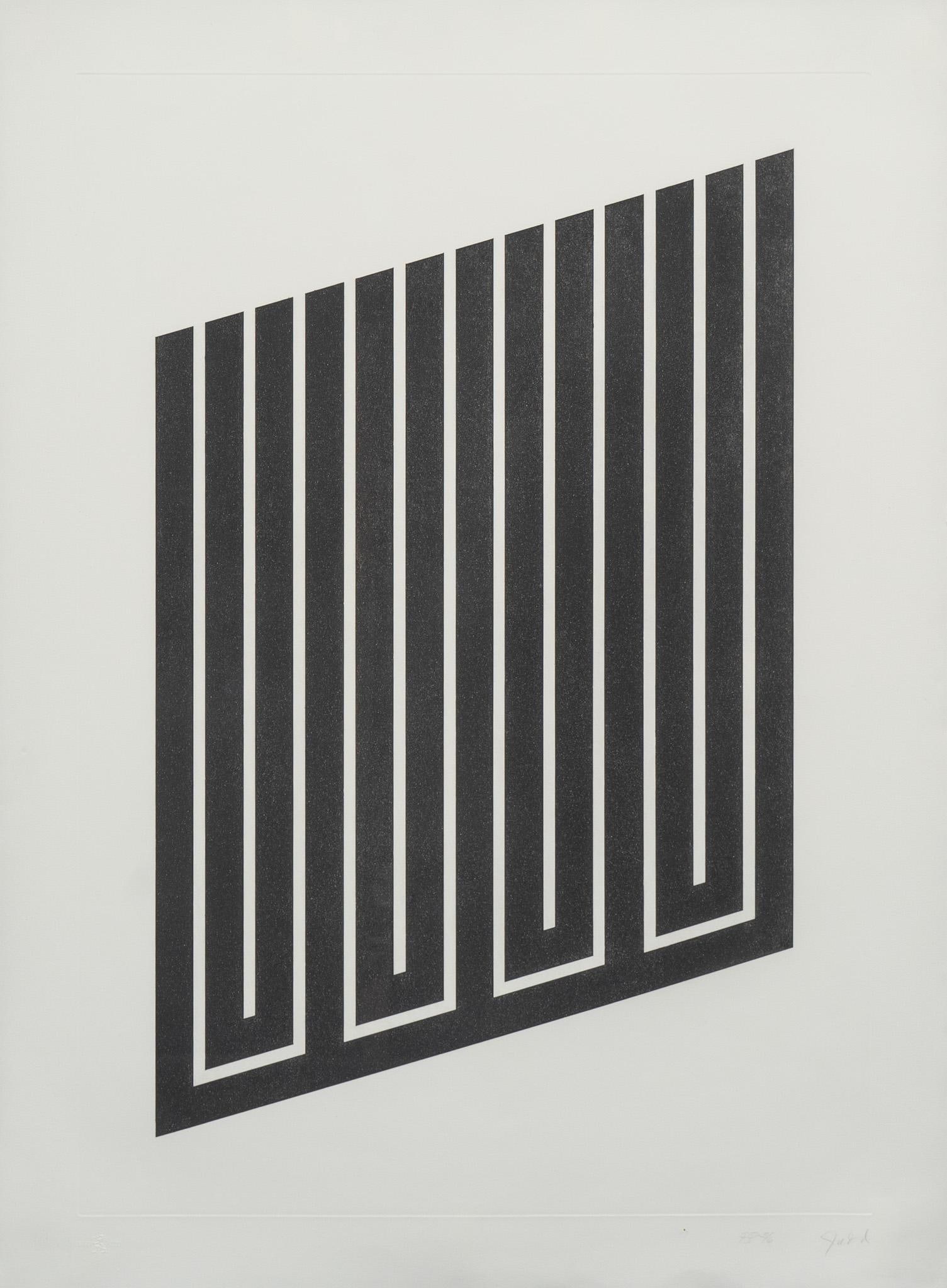 Judd, Donald, Donald Judd Mobel Furniture Arche [1985 1st