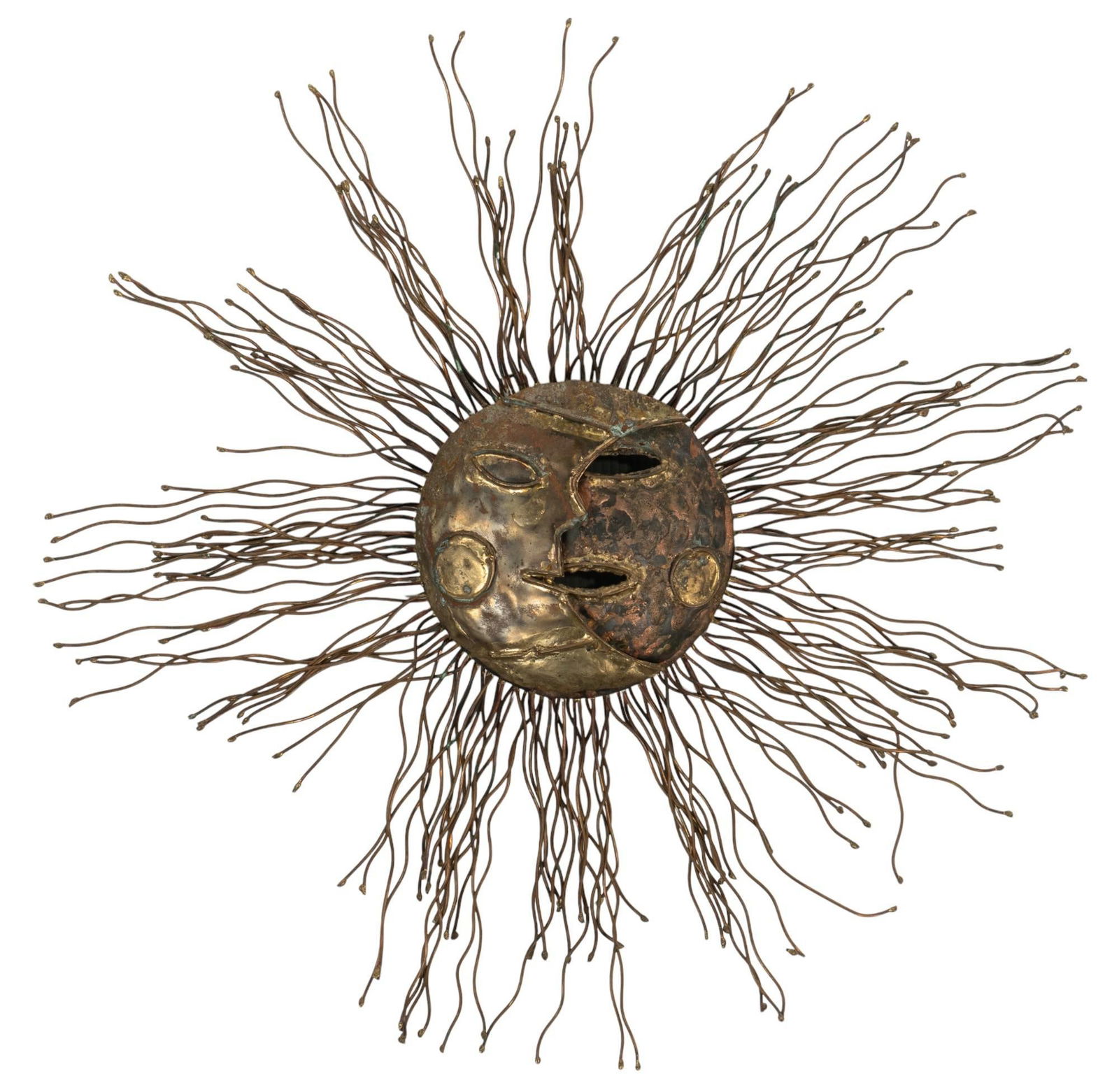 Iron Wall Decor with Sun & Moon Motifs (1 of 6)