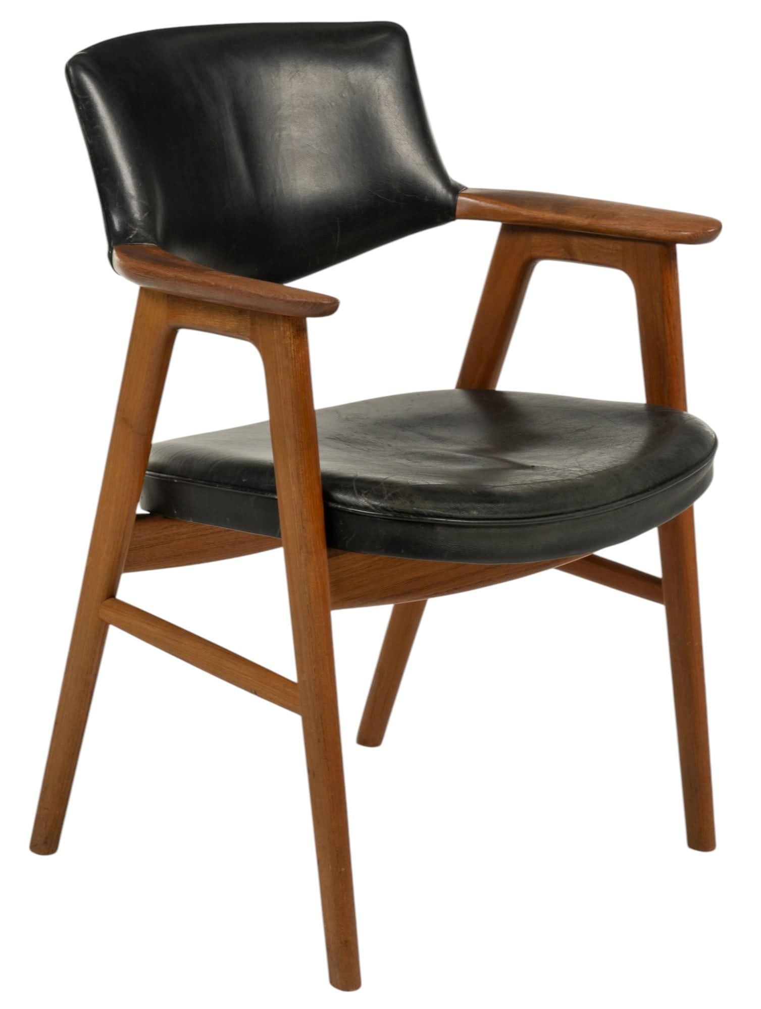 Danish Desk Chair by Erik Kirkegaard (1 of 7)