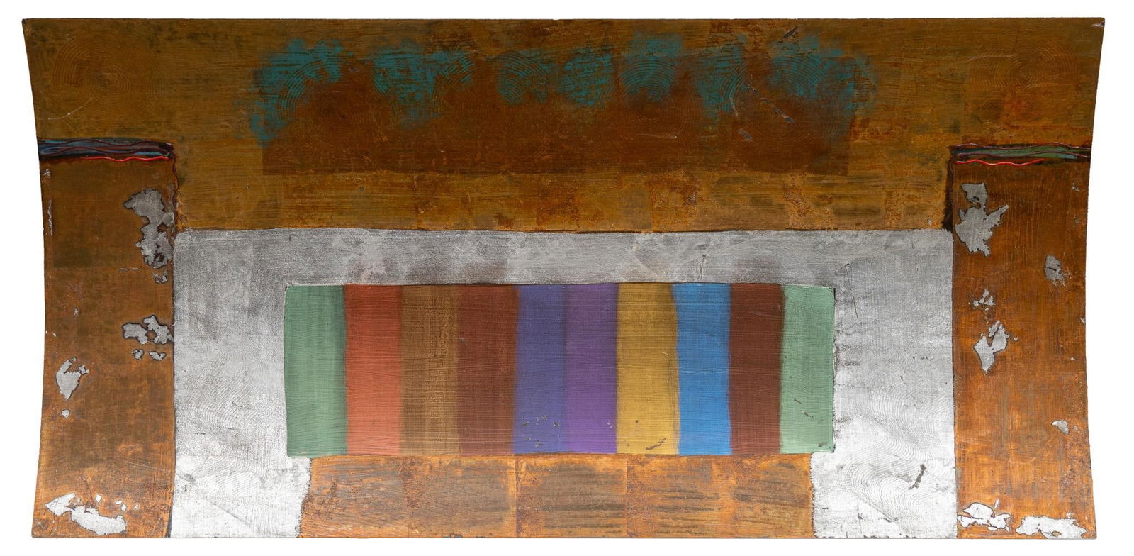 Tony Evans, Geometric Curved Metal Sculpture (1 of 6)