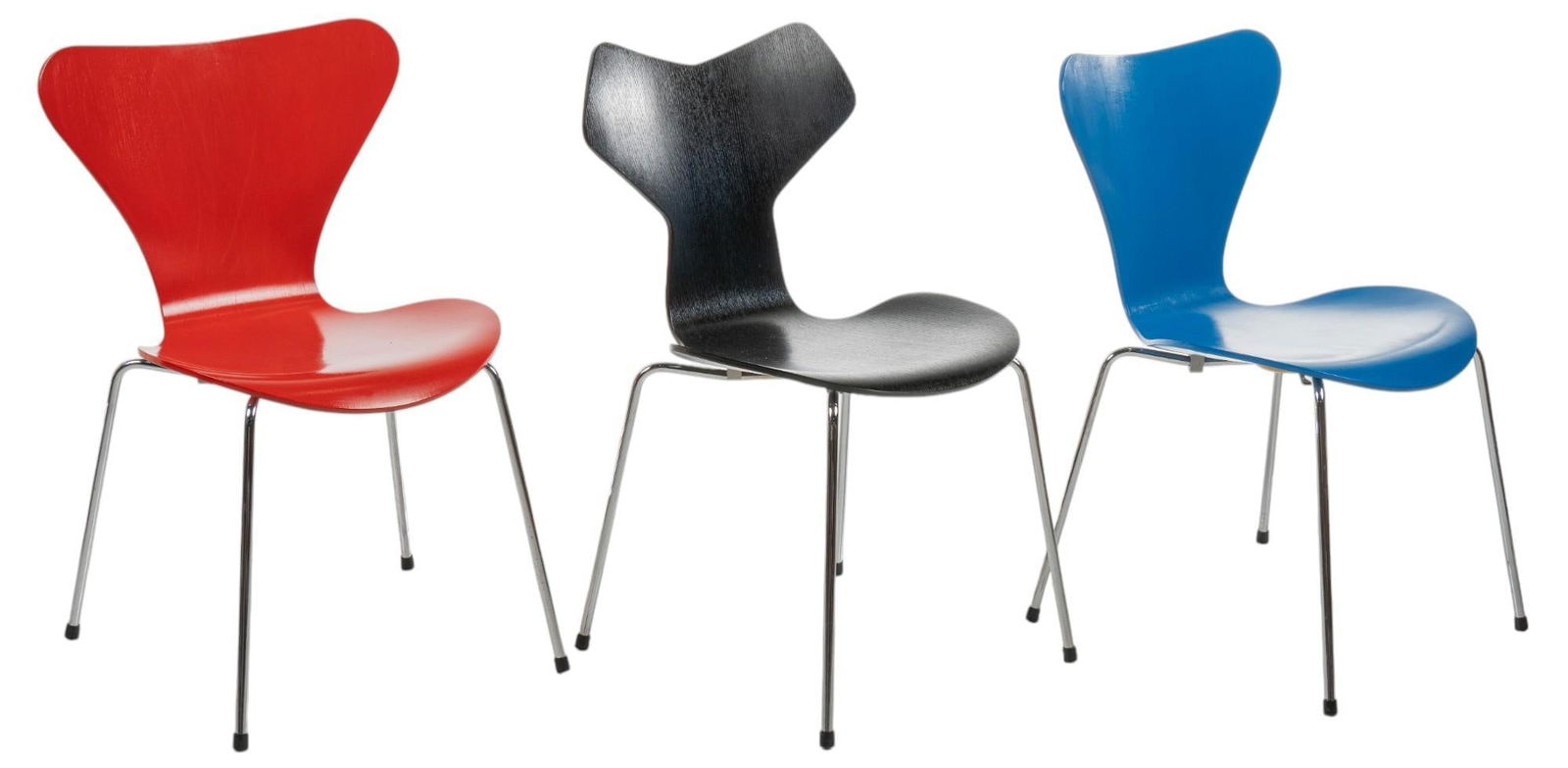 (3) Arne Jacobson for Fritz Hansen Model 3107 and Model 3130 Chairs (1 of 7)
