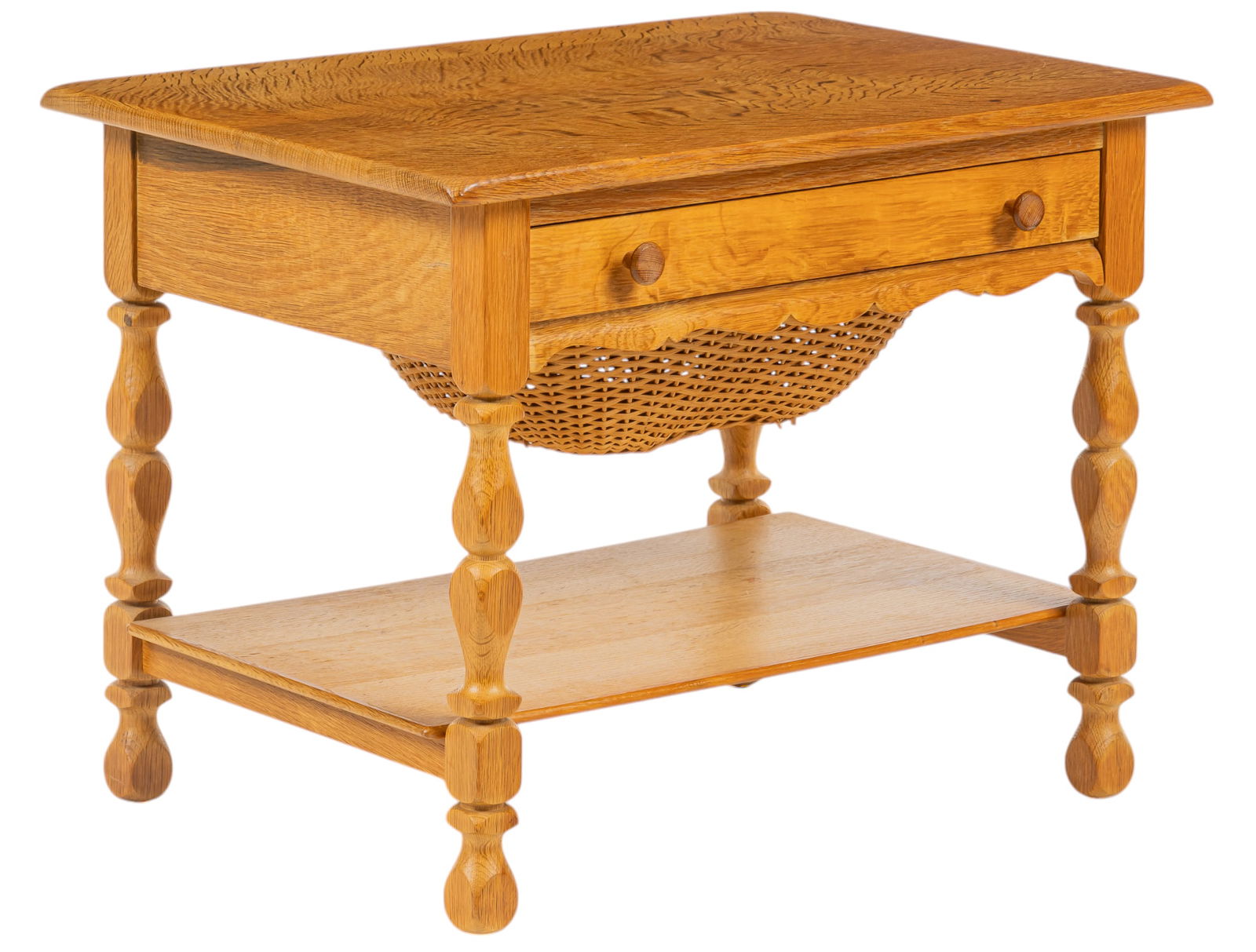 Henning Kjaernulf (DNK) Mid-Century Sewing Table (1 of 10)