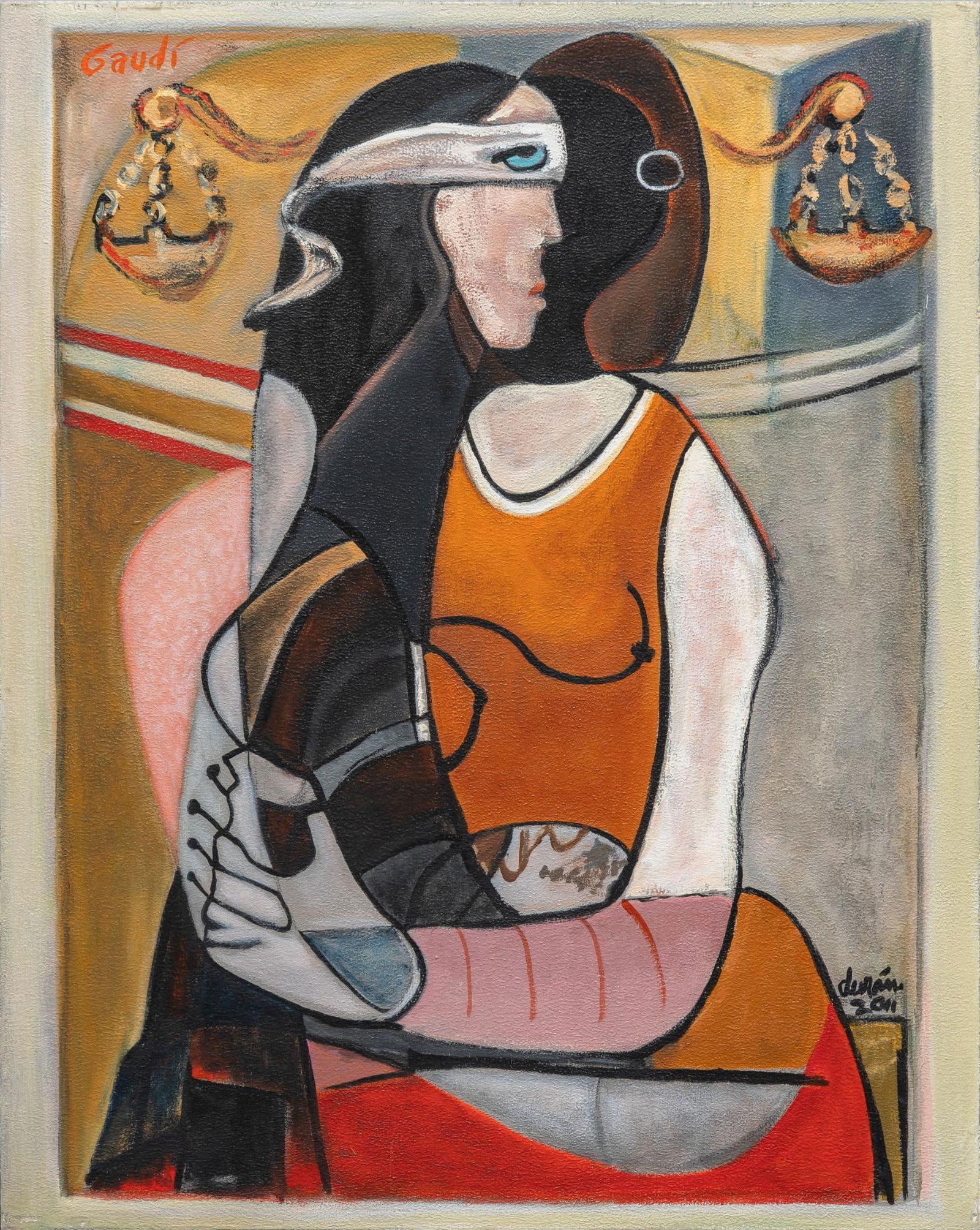 Gilbert Duran, "Blind Justice" (1 of 6)